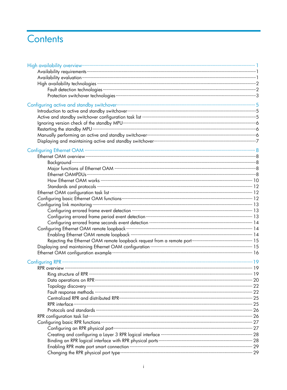 H3C Technologies H3C SR8800 User Manual | Page 7 / 149