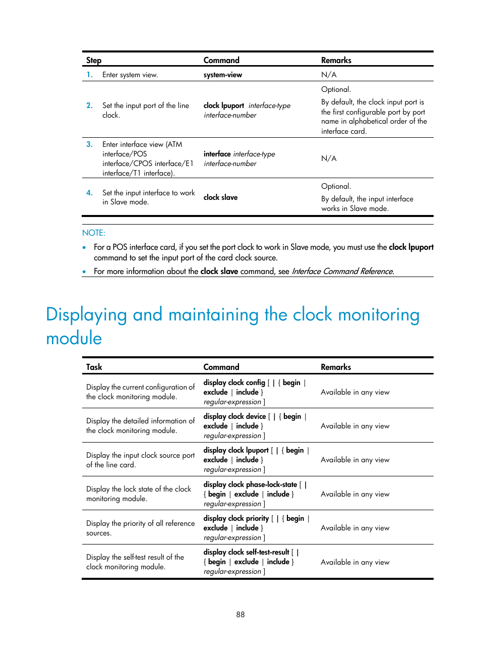 H3C Technologies H3C SR8800 User Manual | Page 100 / 210