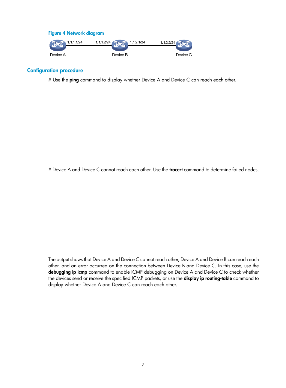 Configuration procedure | H3C Technologies H3C SR8800 User Manual | Page 19 / 210