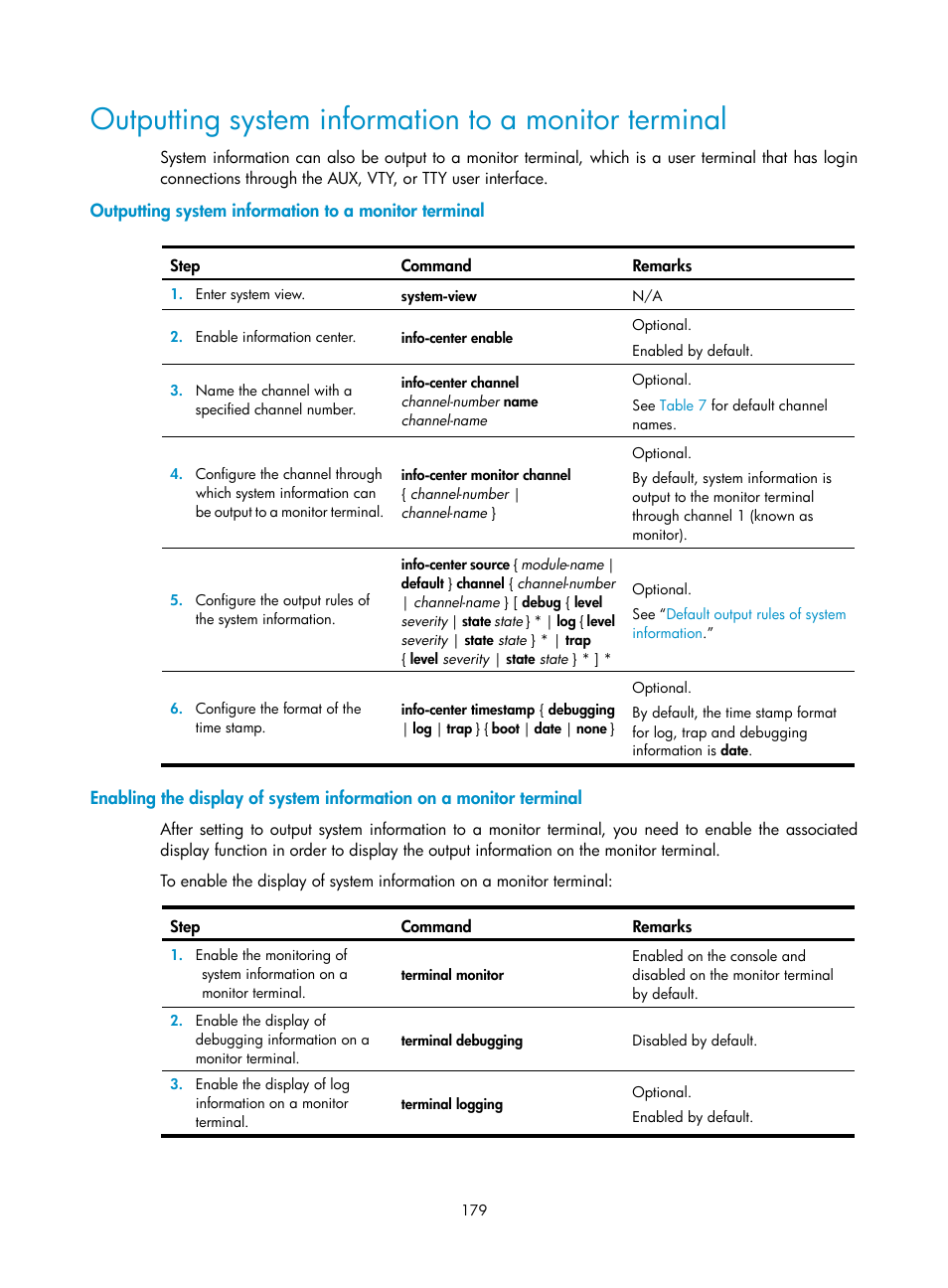 H3C Technologies H3C SR8800 User Manual | Page 191 / 210