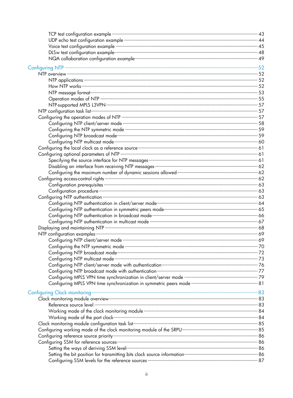 H3C Technologies H3C SR8800 User Manual | Page 8 / 210