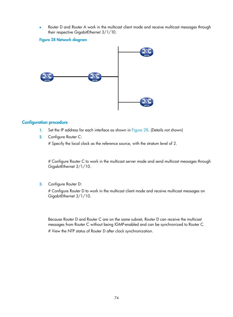 Configuration procedure | H3C Technologies H3C SR8800 User Manual | Page 86 / 210