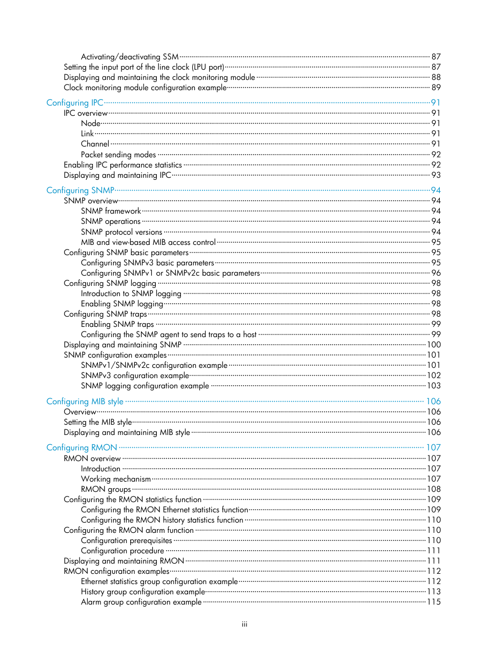 H3C Technologies H3C SR8800 User Manual | Page 9 / 210