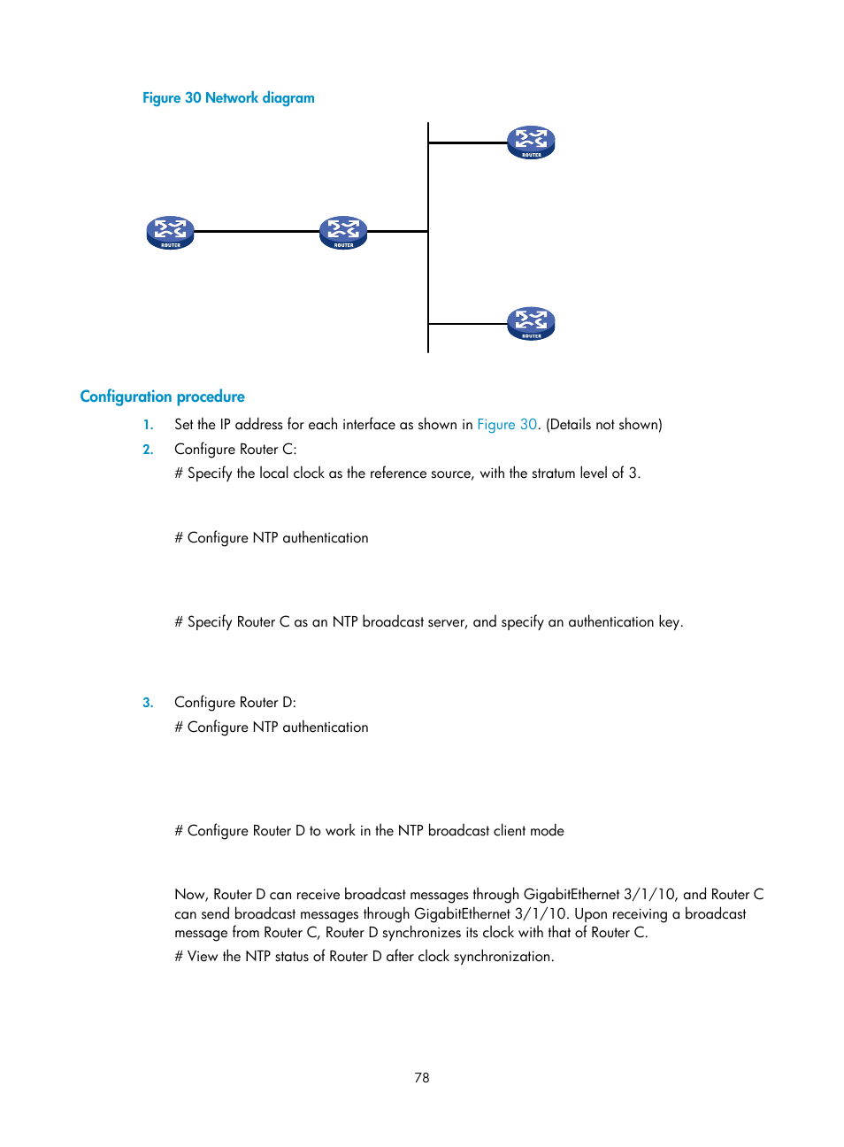 Configuration procedure | H3C Technologies H3C SR8800 User Manual | Page 90 / 210