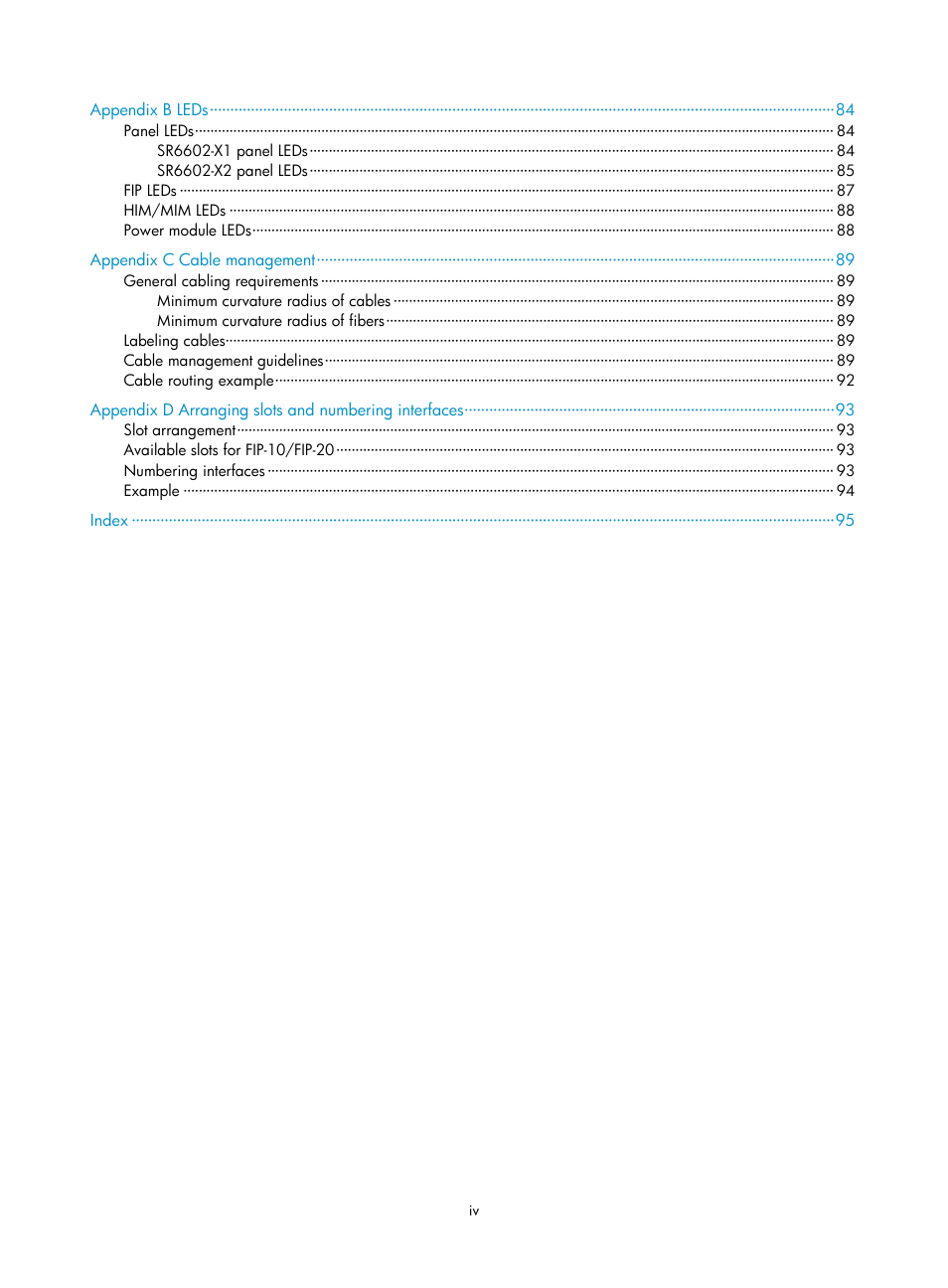 H3C Technologies H3C SR6600-X User Manual | Page 10 / 106