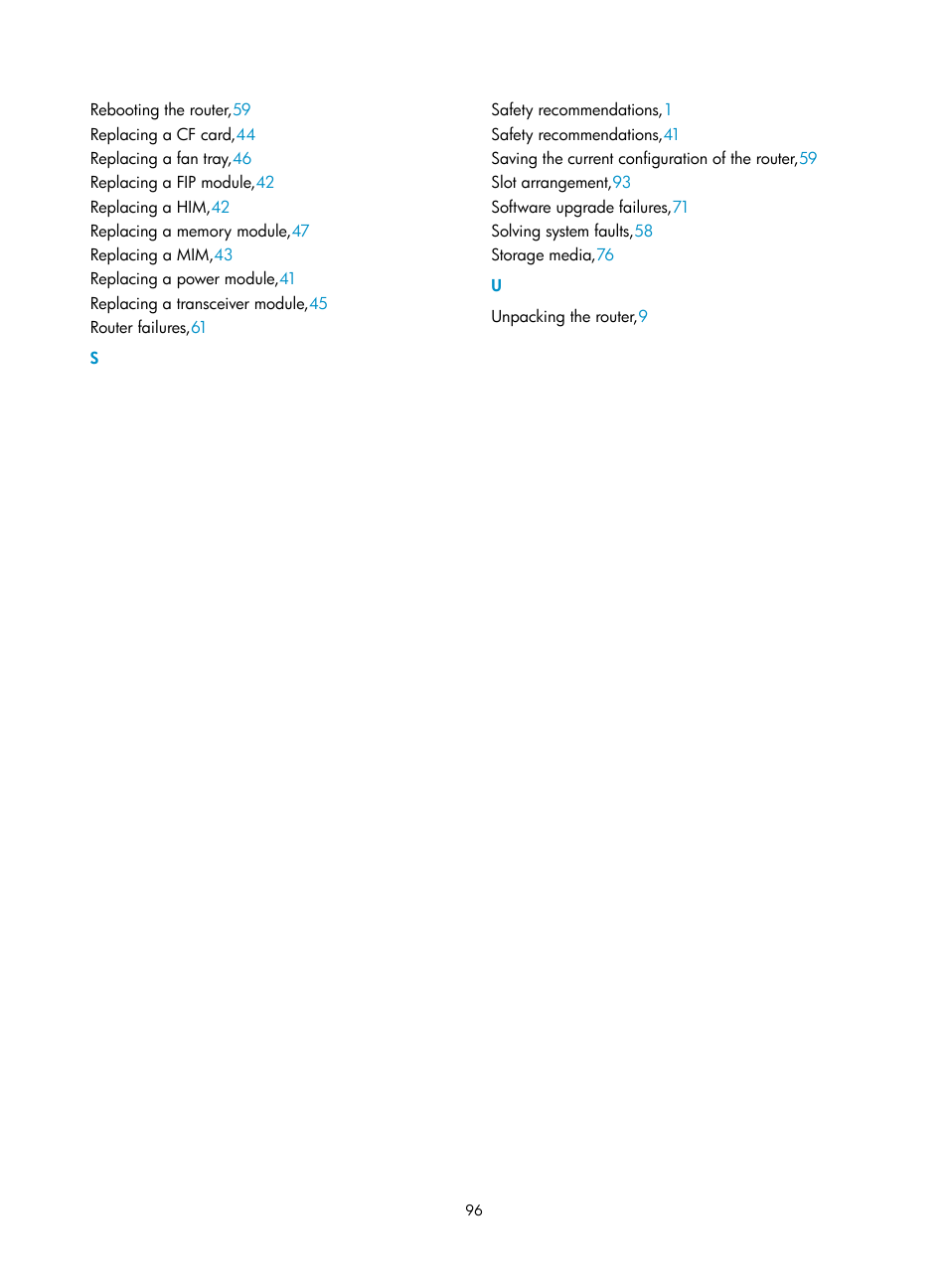 H3C Technologies H3C SR6600-X User Manual | Page 106 / 106