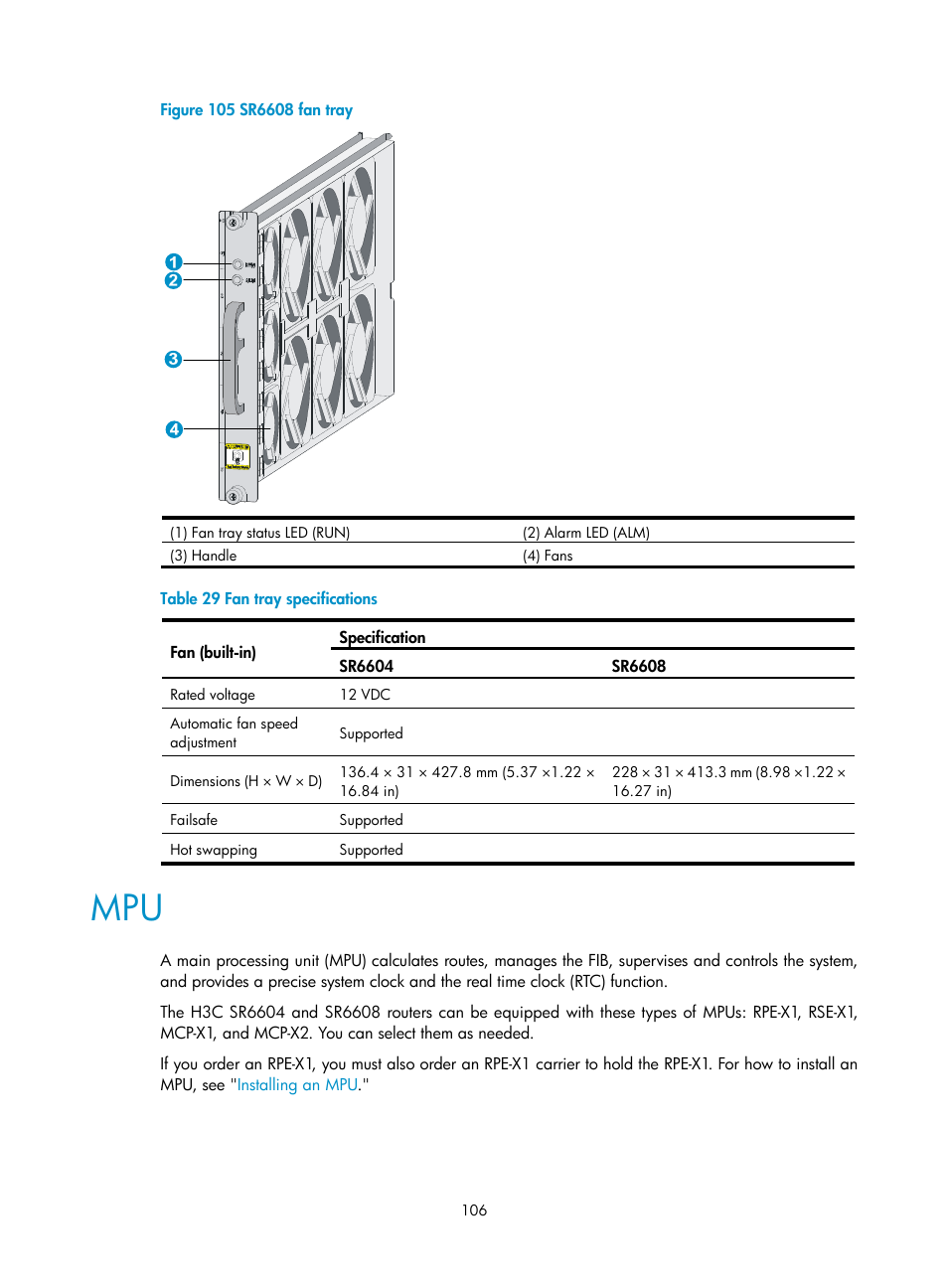 H3C Technologies H3C SR6600 User Manual | Page 116 / 161