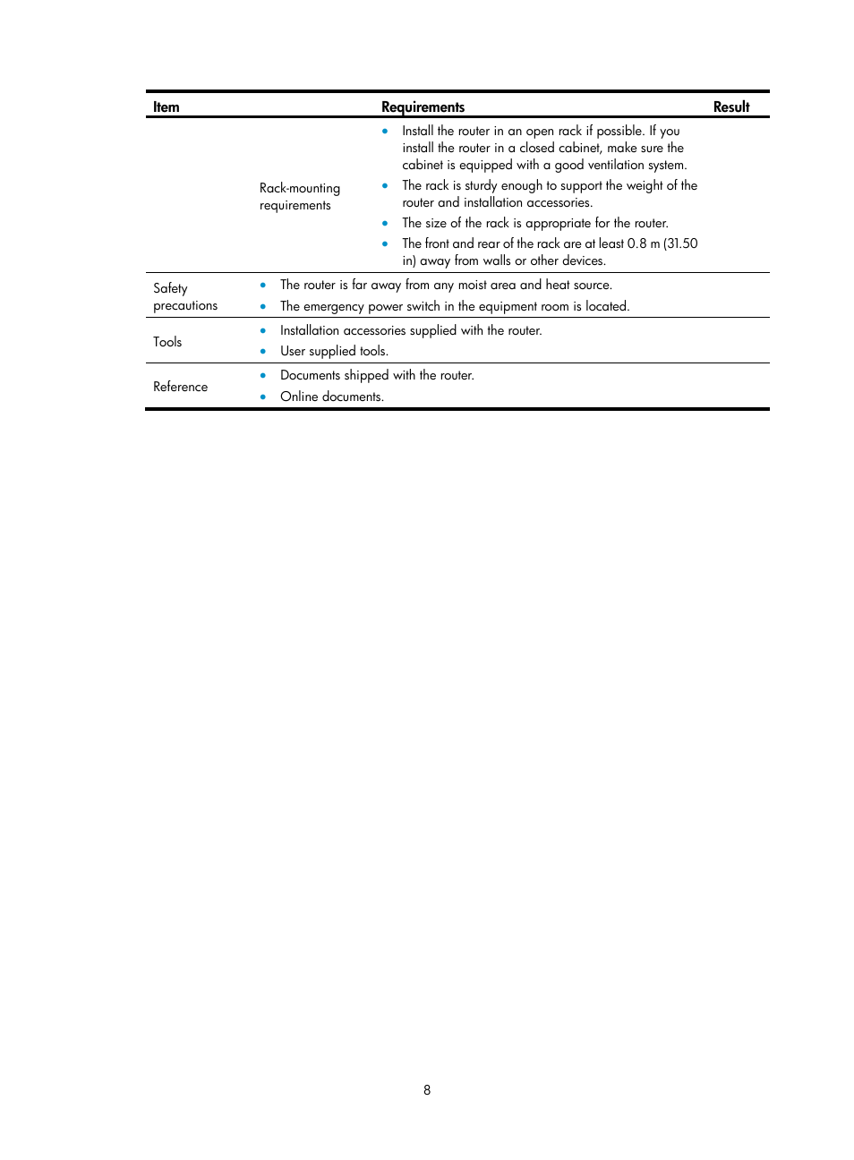 H3C Technologies H3C SR6600 User Manual | Page 18 / 161