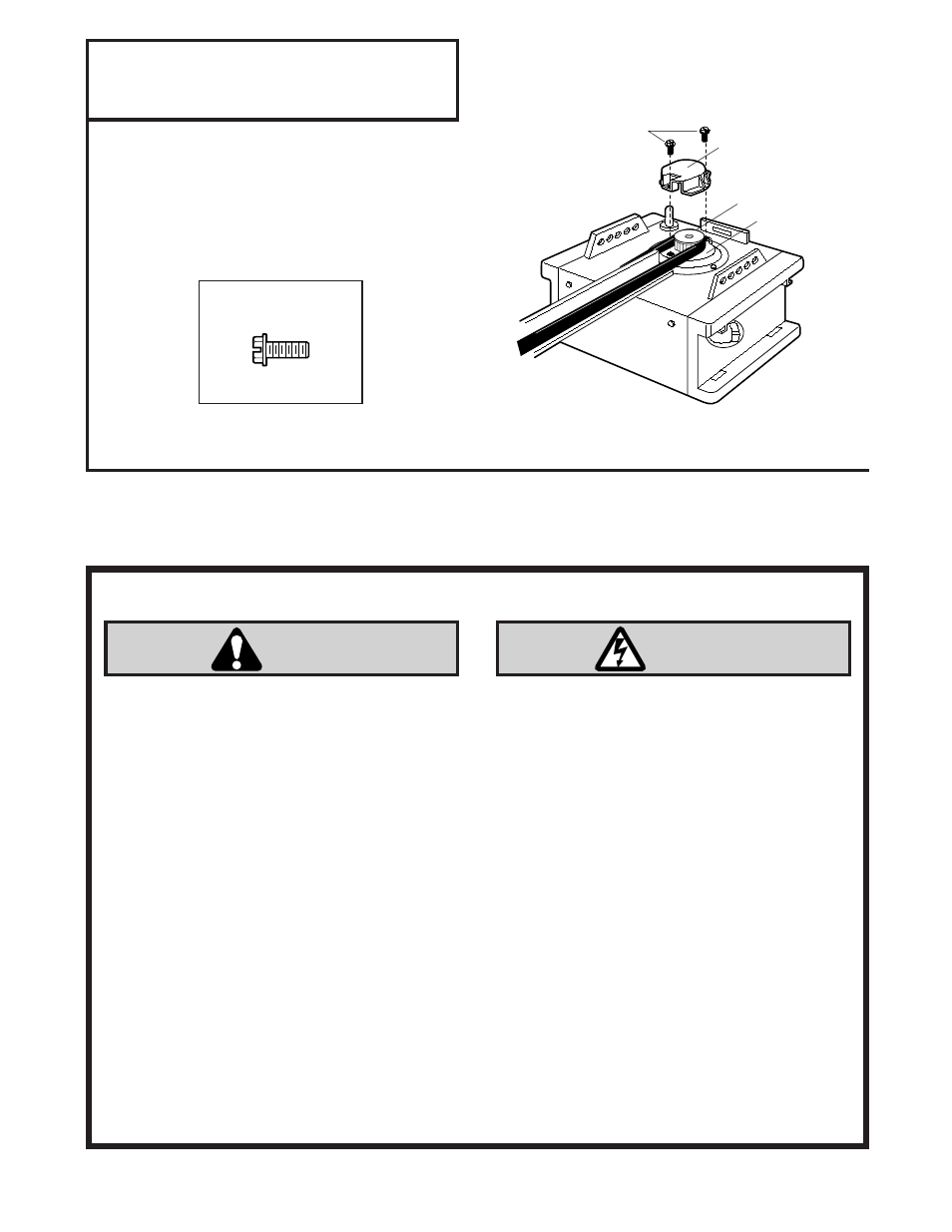 Warning, Assembly step 5 | Chamberlain 8200 1/2 HP User Manual | Page 11 / 40