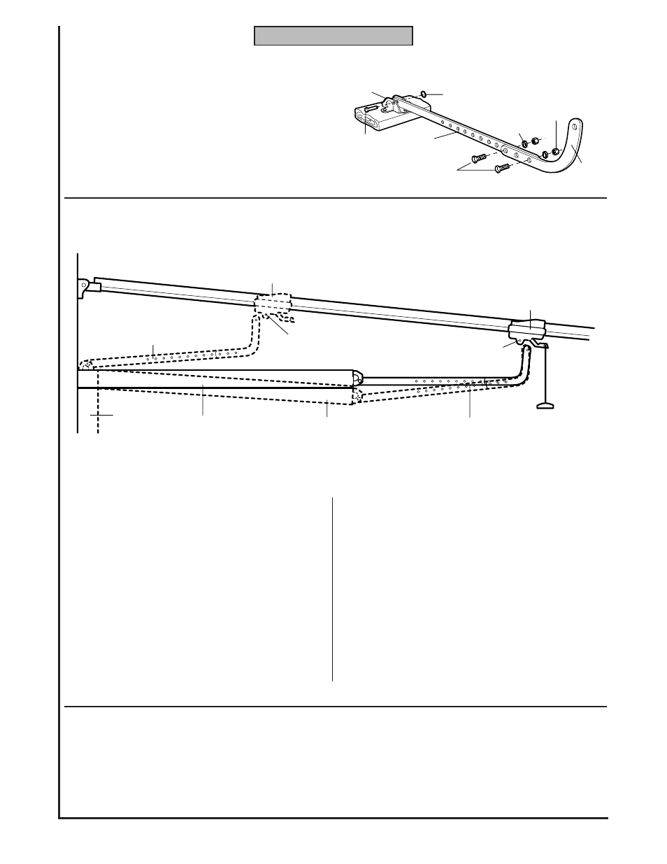 All one-piece doors, Adjustment procedures for one-piece doors | Chamberlain 8200 1/2 HP User Manual | Page 27 / 40