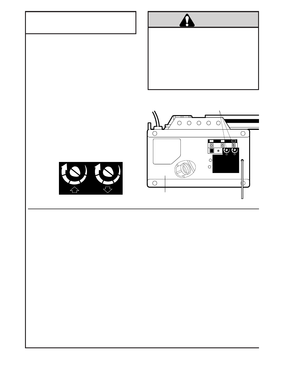 Warning, Adjustment step 2, Adjust the force | How and when to adjust the forces | Chamberlain 8200 1/2 HP User Manual | Page 29 / 40