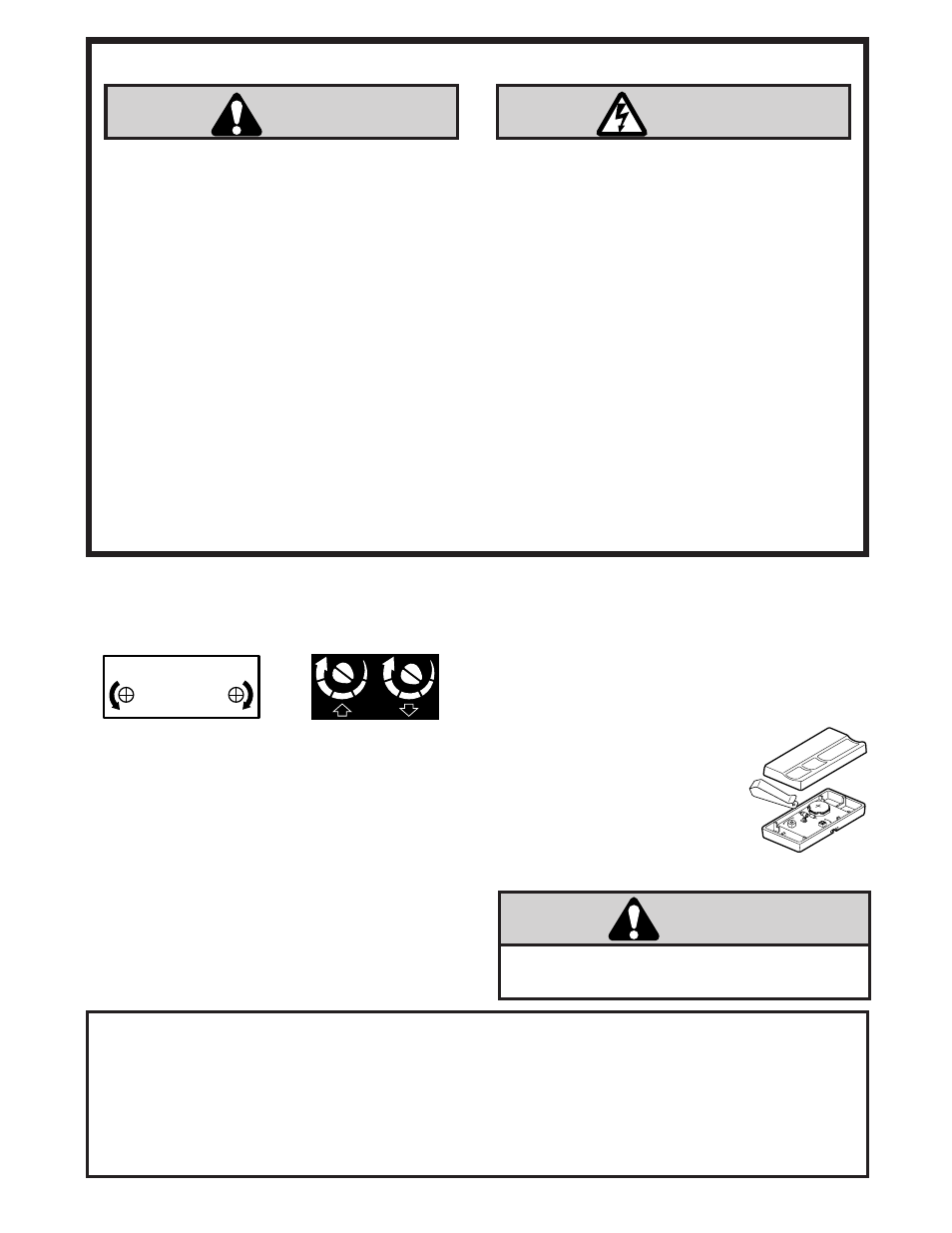 Save these instructions, Warning, Care of your opener | Maintenance schedule | Chamberlain 8200 1/2 HP User Manual | Page 31 / 40