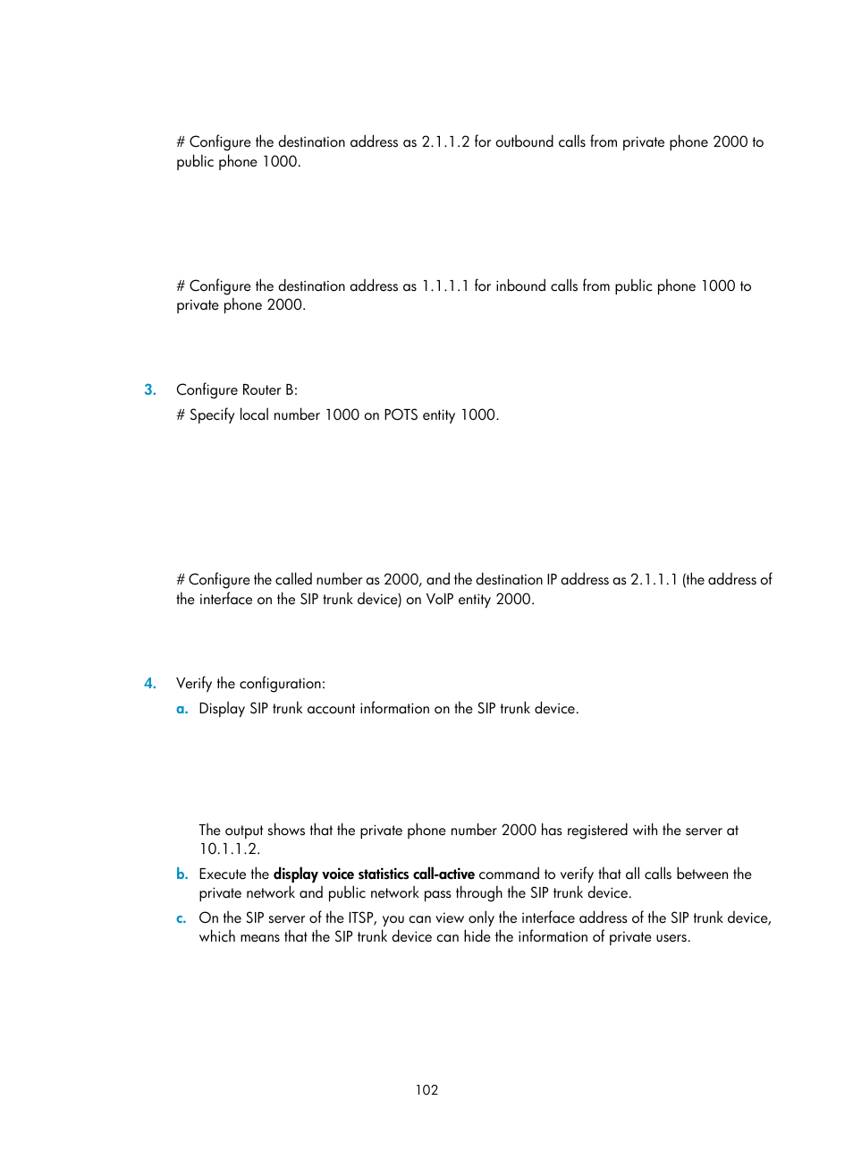 H3C Technologies H3C MSR 5600 User Manual | Page 112 / 123