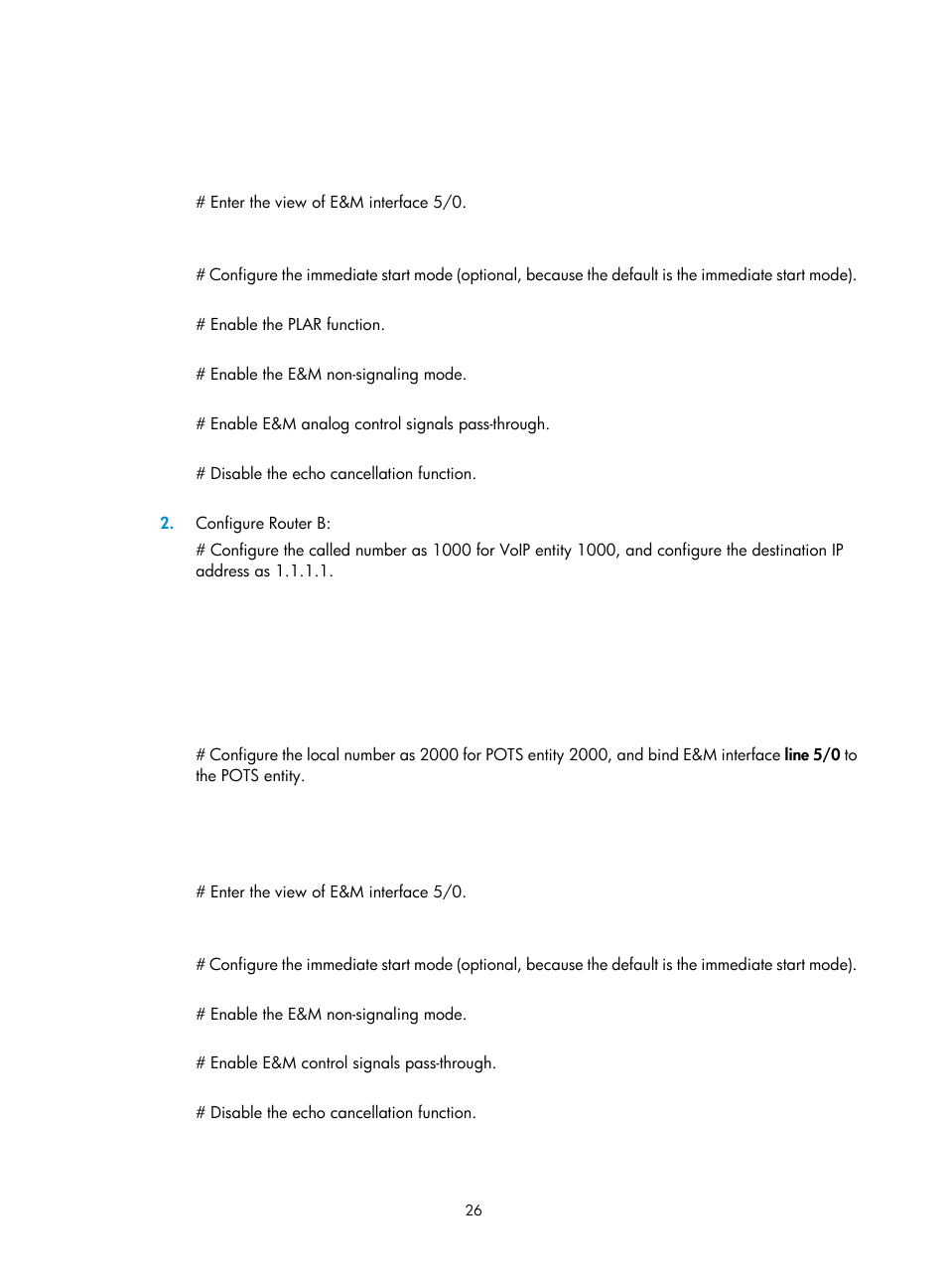 H3C Technologies H3C MSR 5600 User Manual | Page 36 / 123