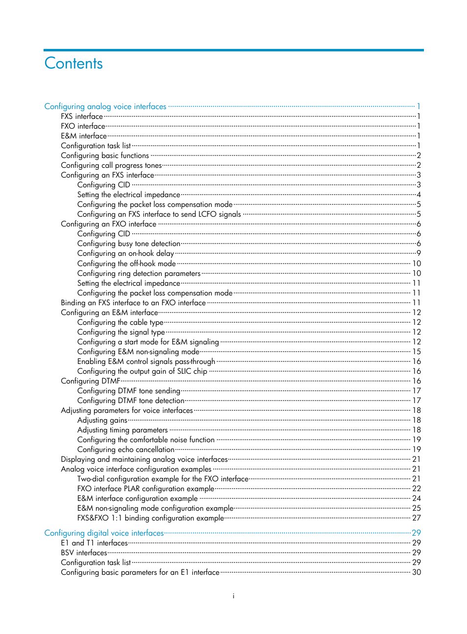 H3C Technologies H3C MSR 5600 User Manual | Page 7 / 123