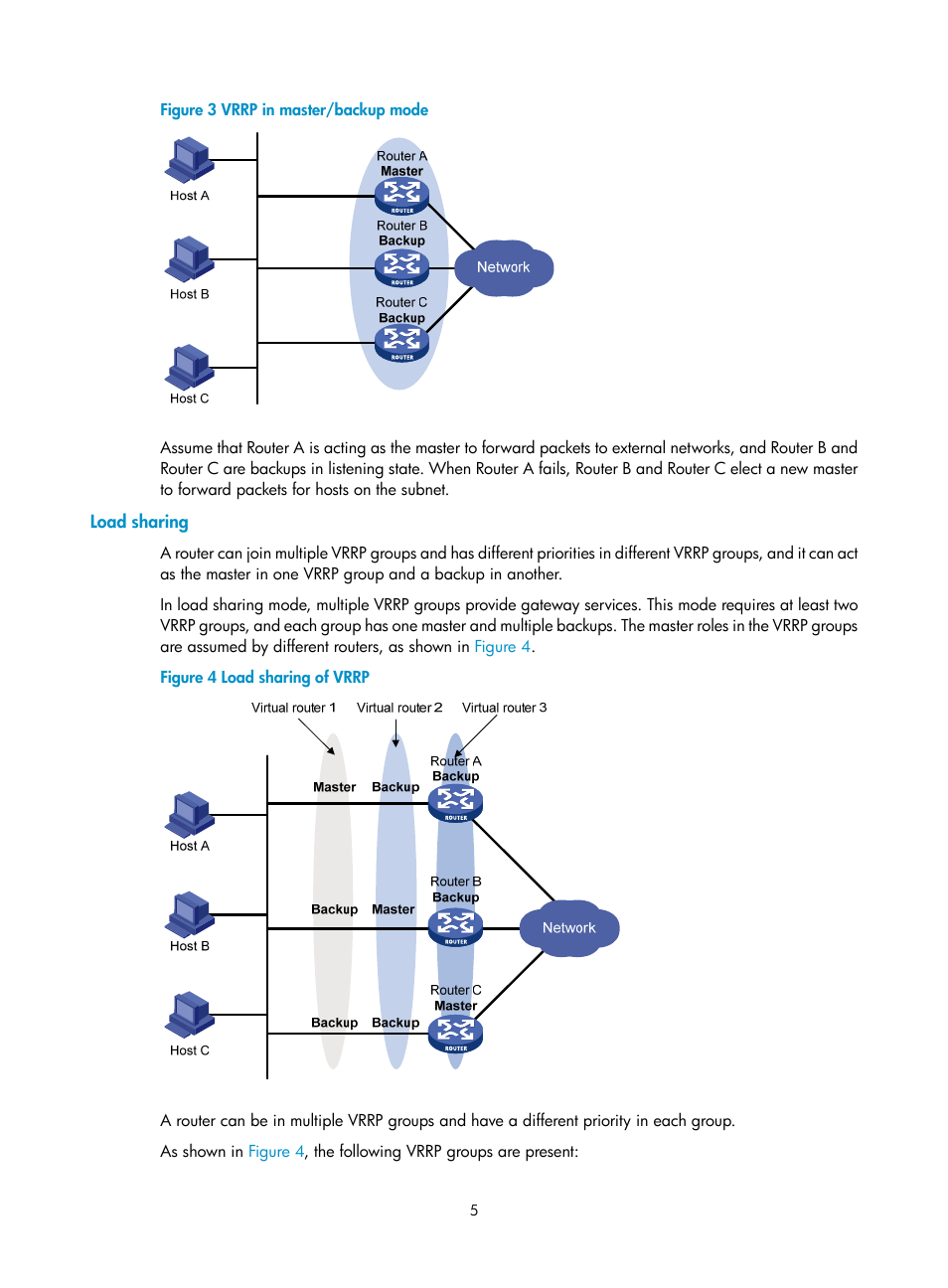 Load sharing | H3C Technologies H3C MSR 5600 User Manual | Page 13 / 99