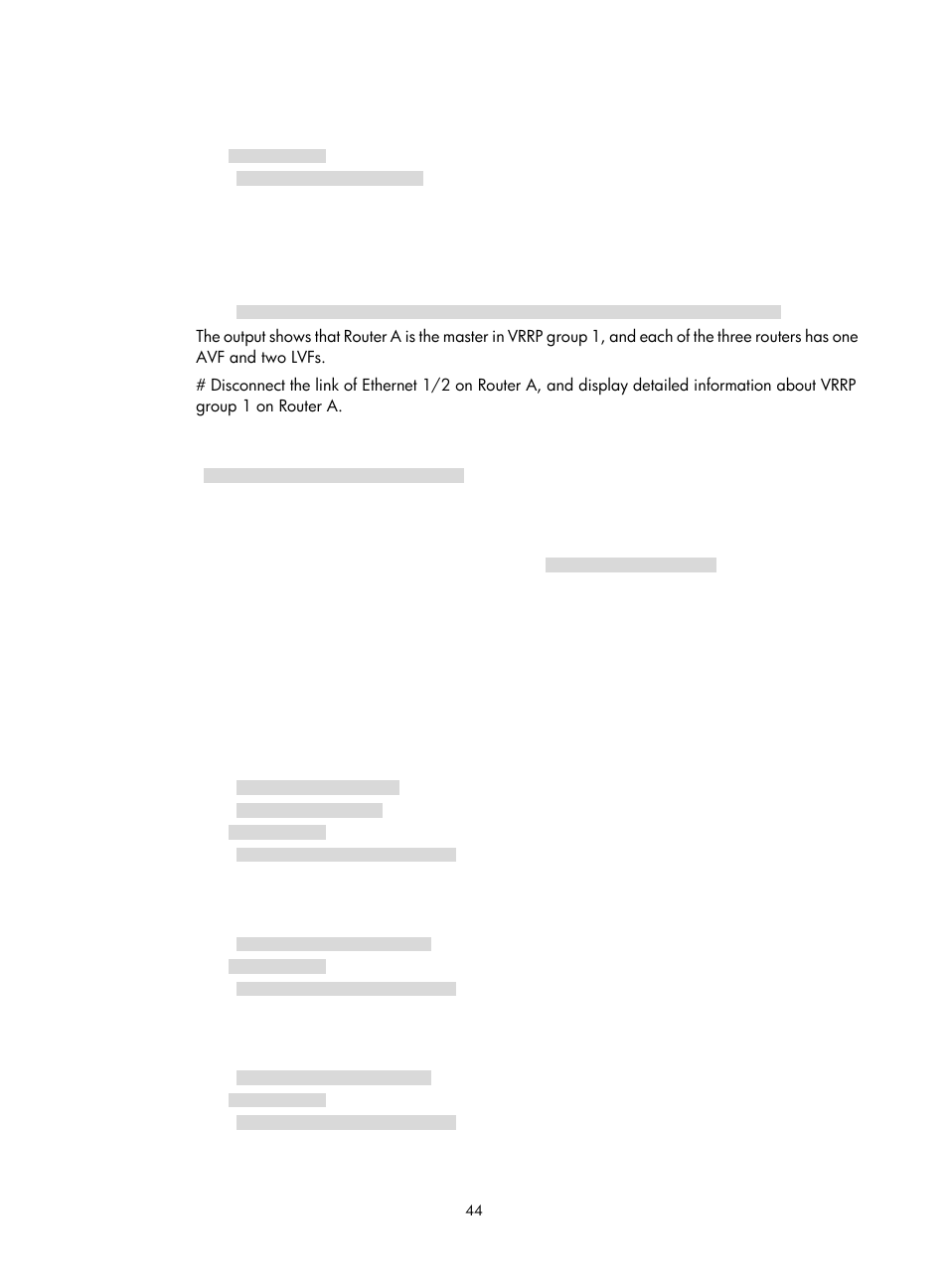 H3C Technologies H3C MSR 5600 User Manual | Page 52 / 99