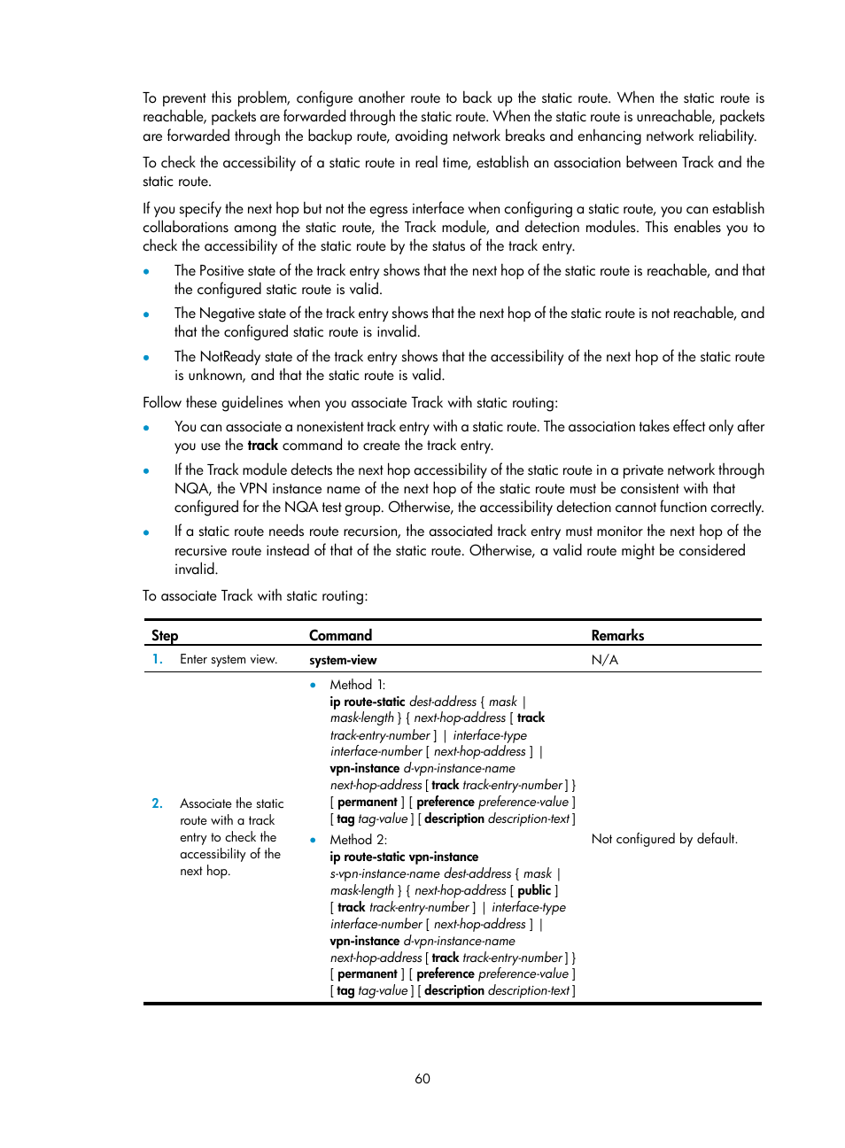 H3C Technologies H3C MSR 5600 User Manual | Page 68 / 99