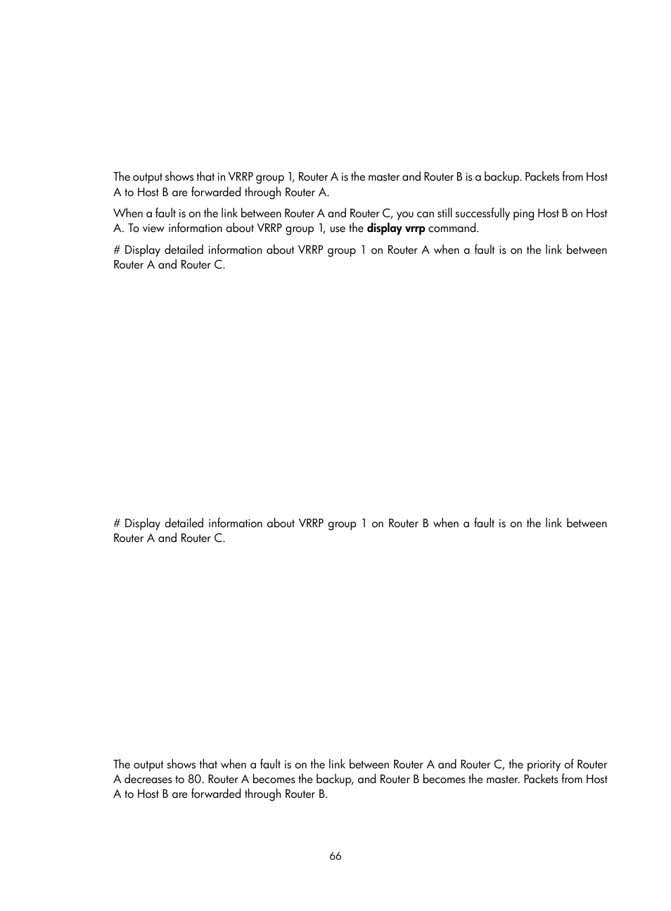 H3C Technologies H3C MSR 5600 User Manual | Page 74 / 99