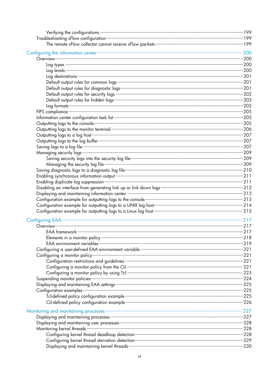 H3C Technologies H3C MSR 5600 User Manual | Page 12 / 247