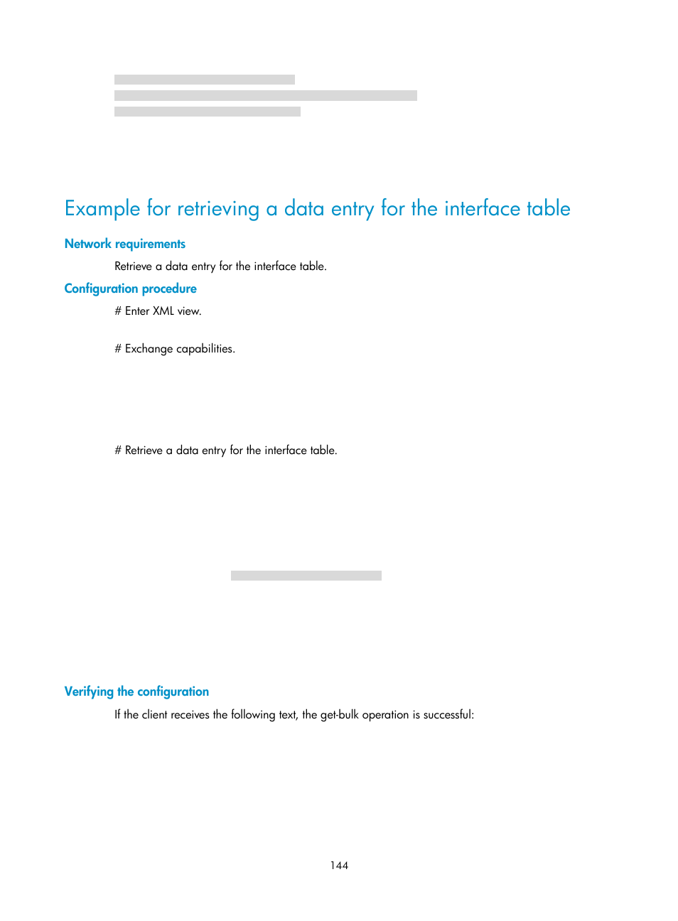 Network requirements, Configuration procedure, Verifying the configuration | H3C Technologies H3C MSR 5600 User Manual | Page 157 / 247