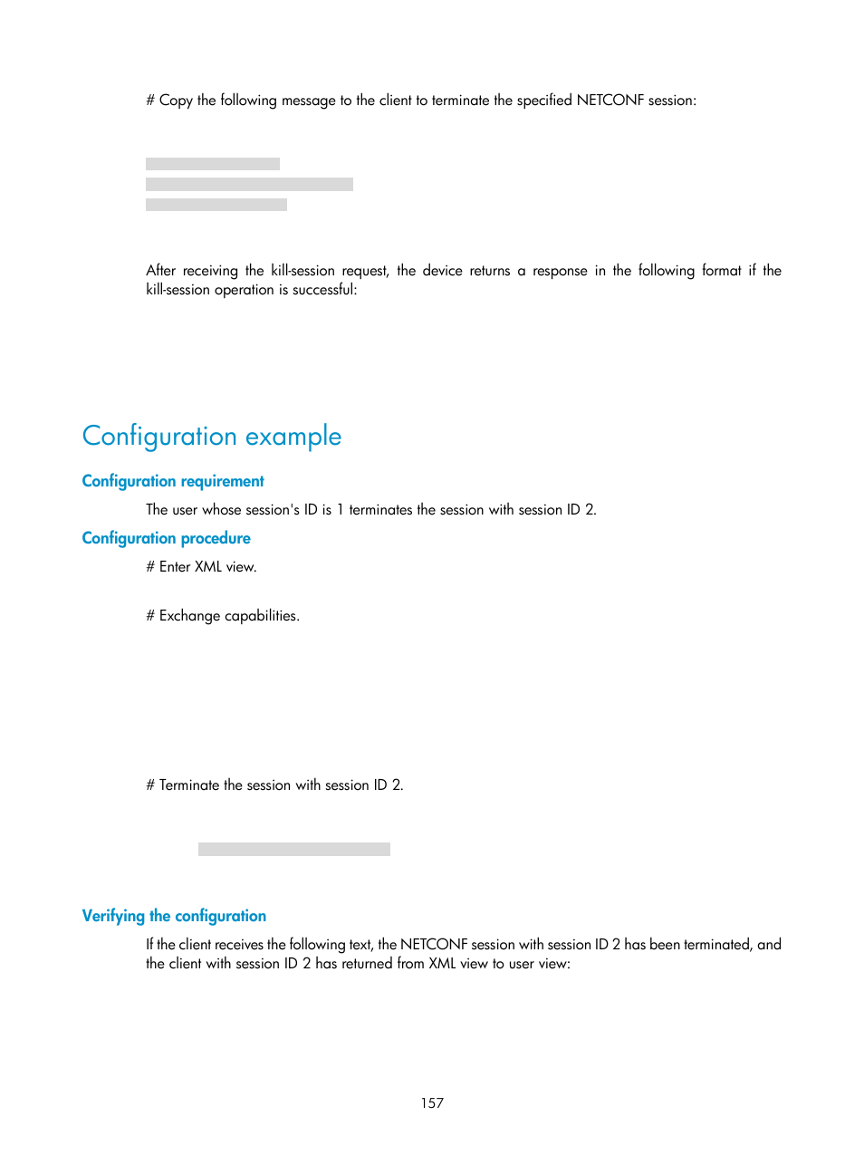 Configuration example, Configuration requirement, Configuration procedure | Verifying the configuration | H3C Technologies H3C MSR 5600 User Manual | Page 170 / 247