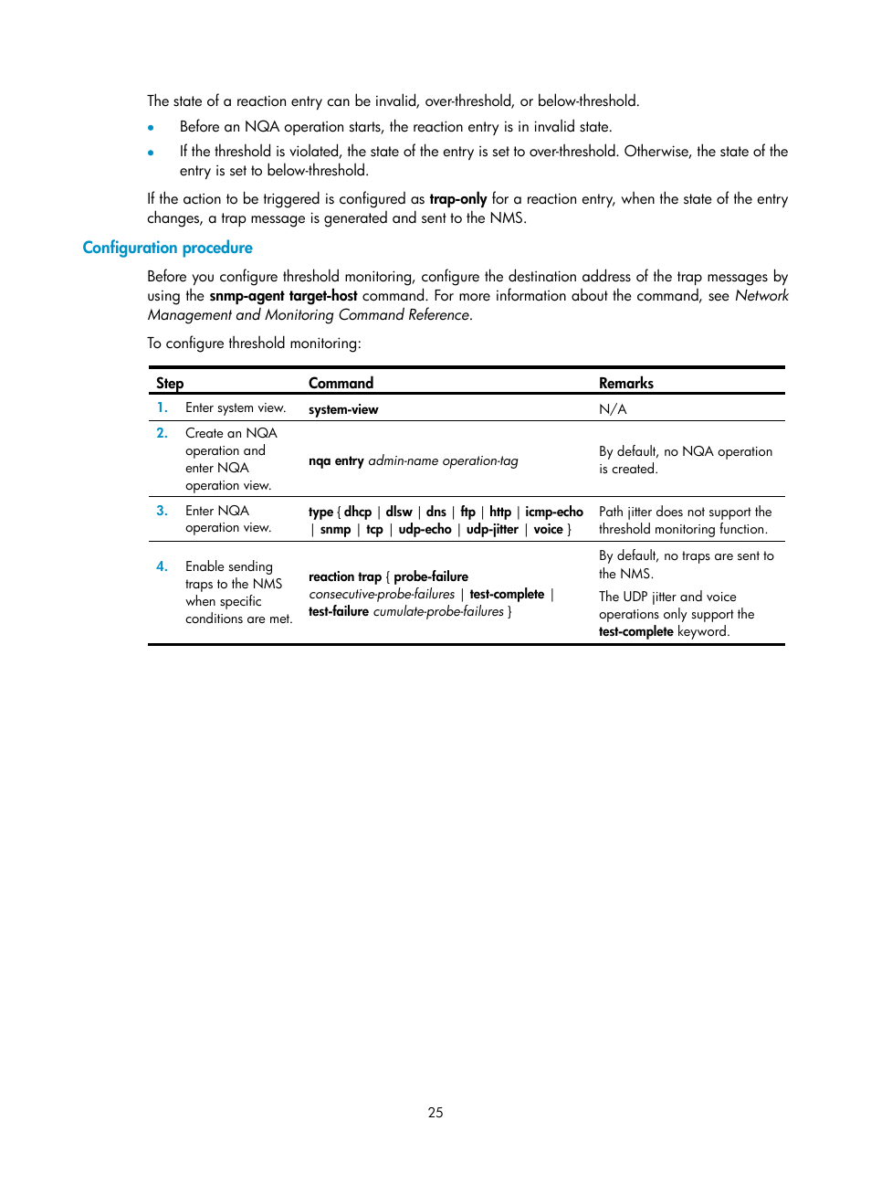 Configuration procedure | H3C Technologies H3C MSR 5600 User Manual | Page 38 / 247