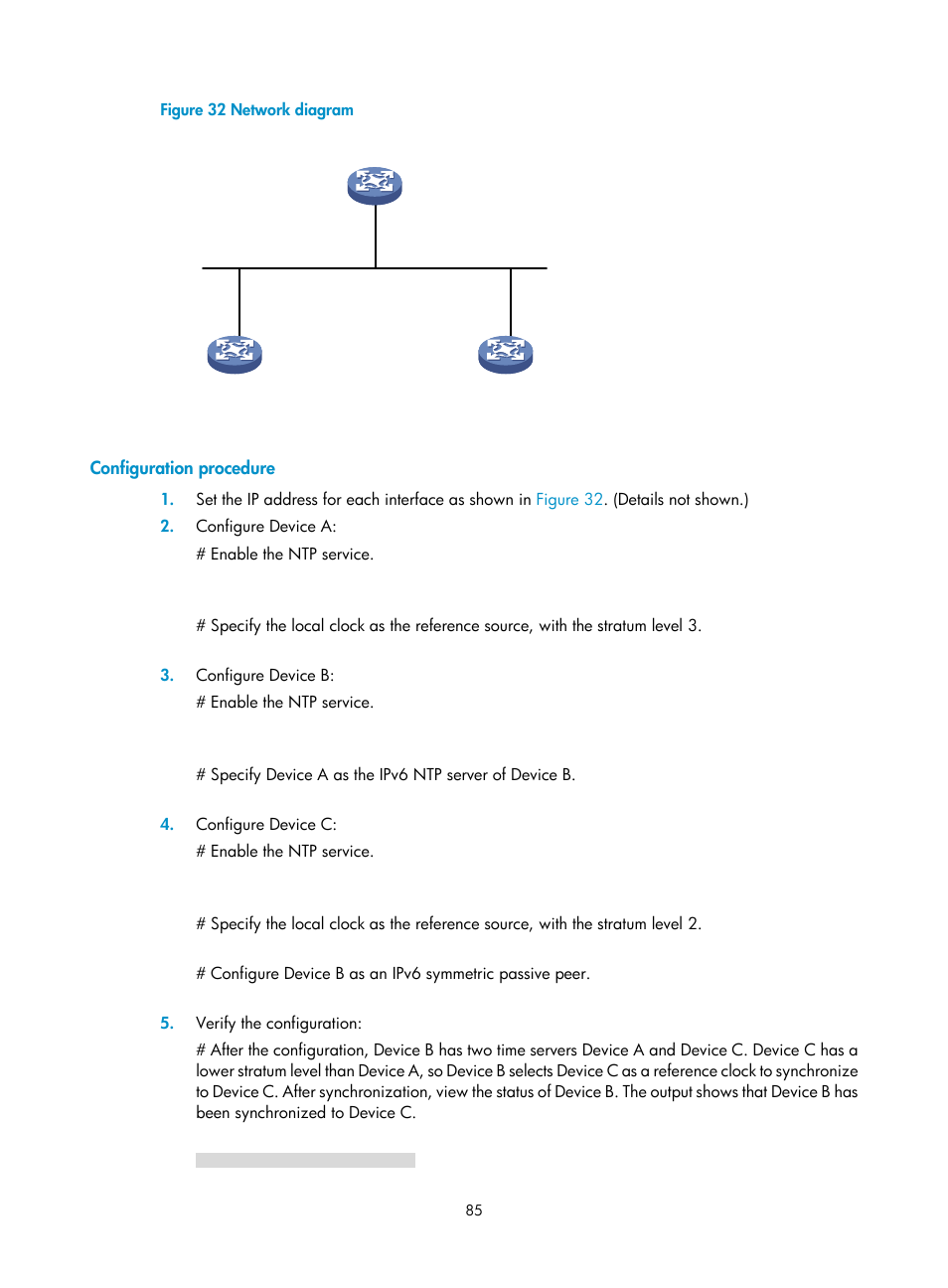 Configuration procedure | H3C Technologies H3C MSR 5600 User Manual | Page 98 / 247