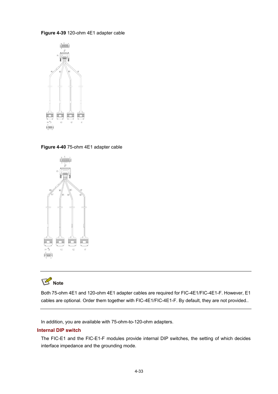 Internal dip switch | H3C Technologies H3C MSR 50 User Manual | Page 228 / 308