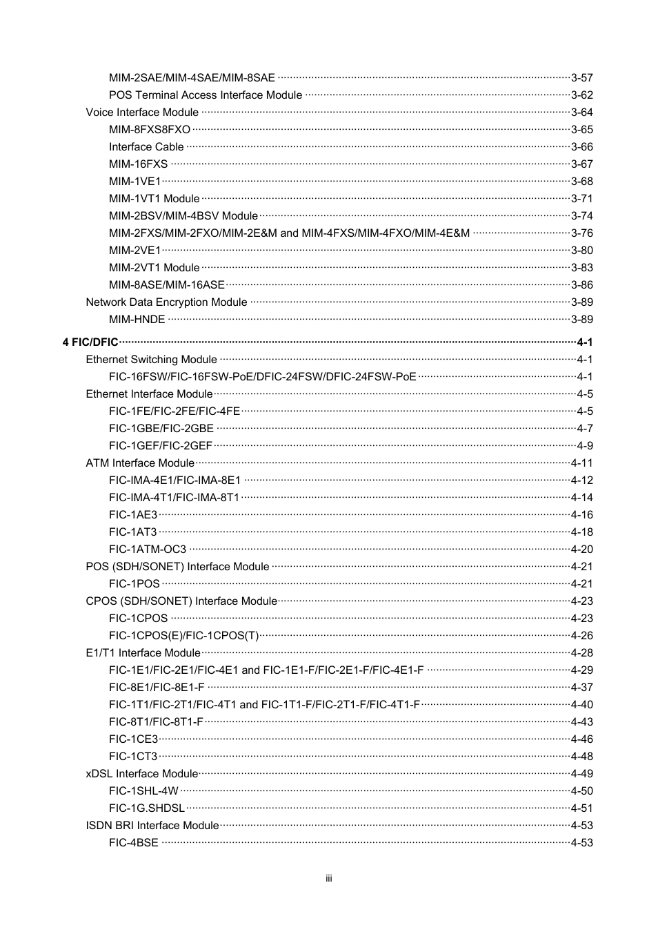 H3C Technologies H3C MSR 50 User Manual | Page 8 / 308