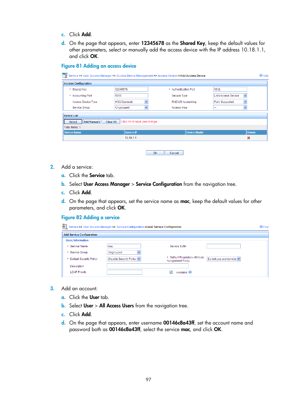 H3C Technologies H3C MSR 50 User Manual | Page 118 / 877