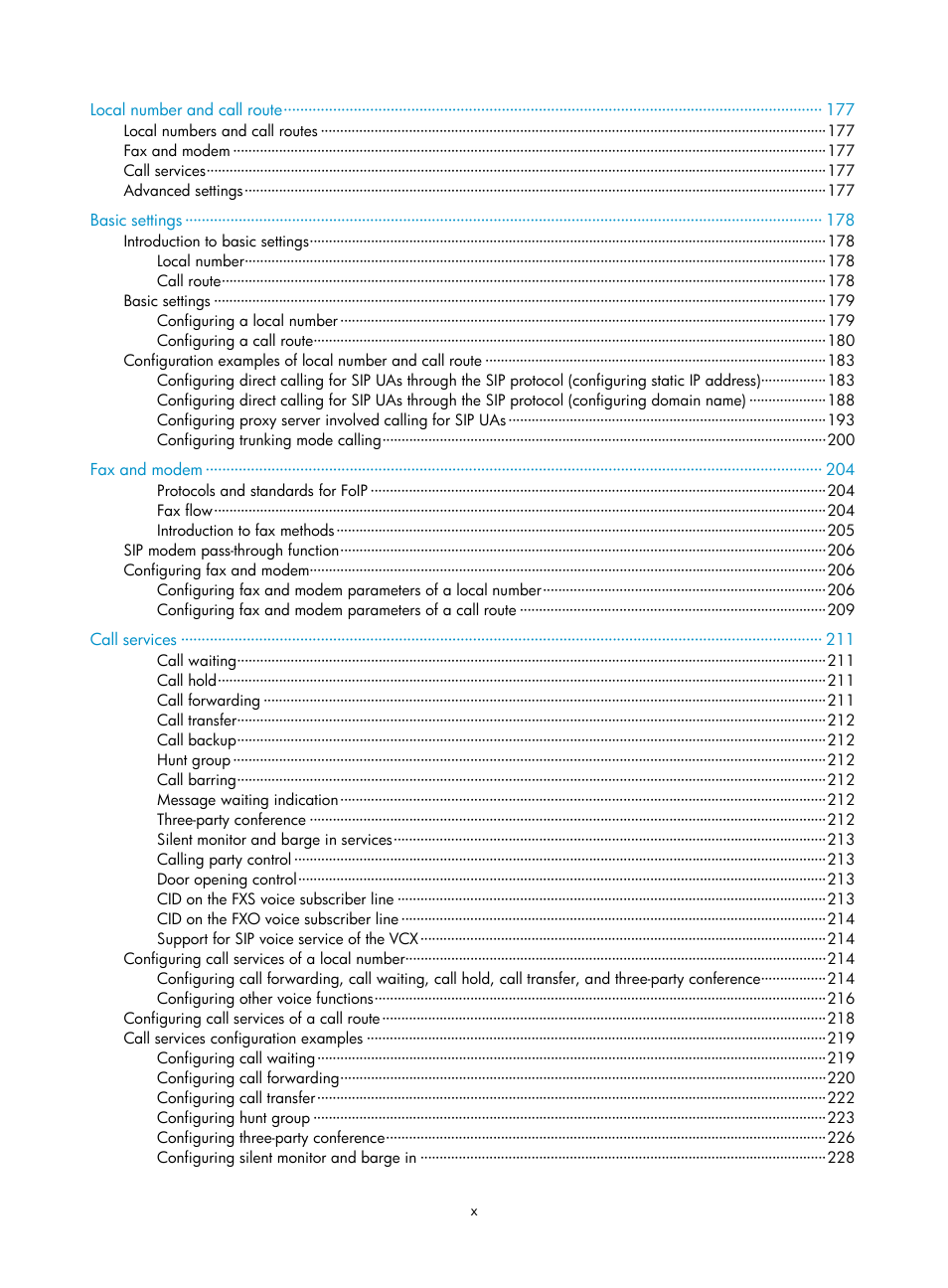 H3C Technologies H3C MSR 50 User Manual | Page 16 / 877