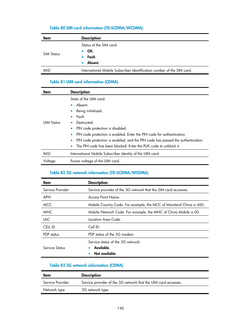 H3C Technologies H3C MSR 50 User Manual | Page 161 / 877