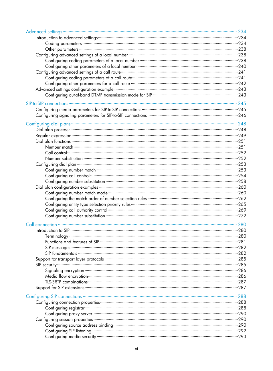 H3C Technologies H3C MSR 50 User Manual | Page 17 / 877