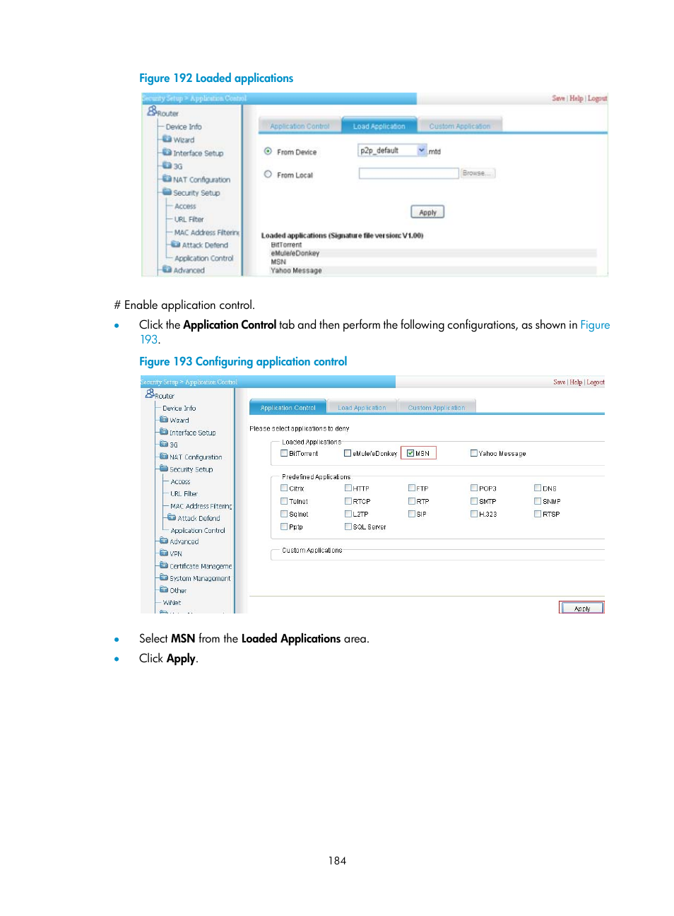 Figure 192 | H3C Technologies H3C MSR 50 User Manual | Page 205 / 877