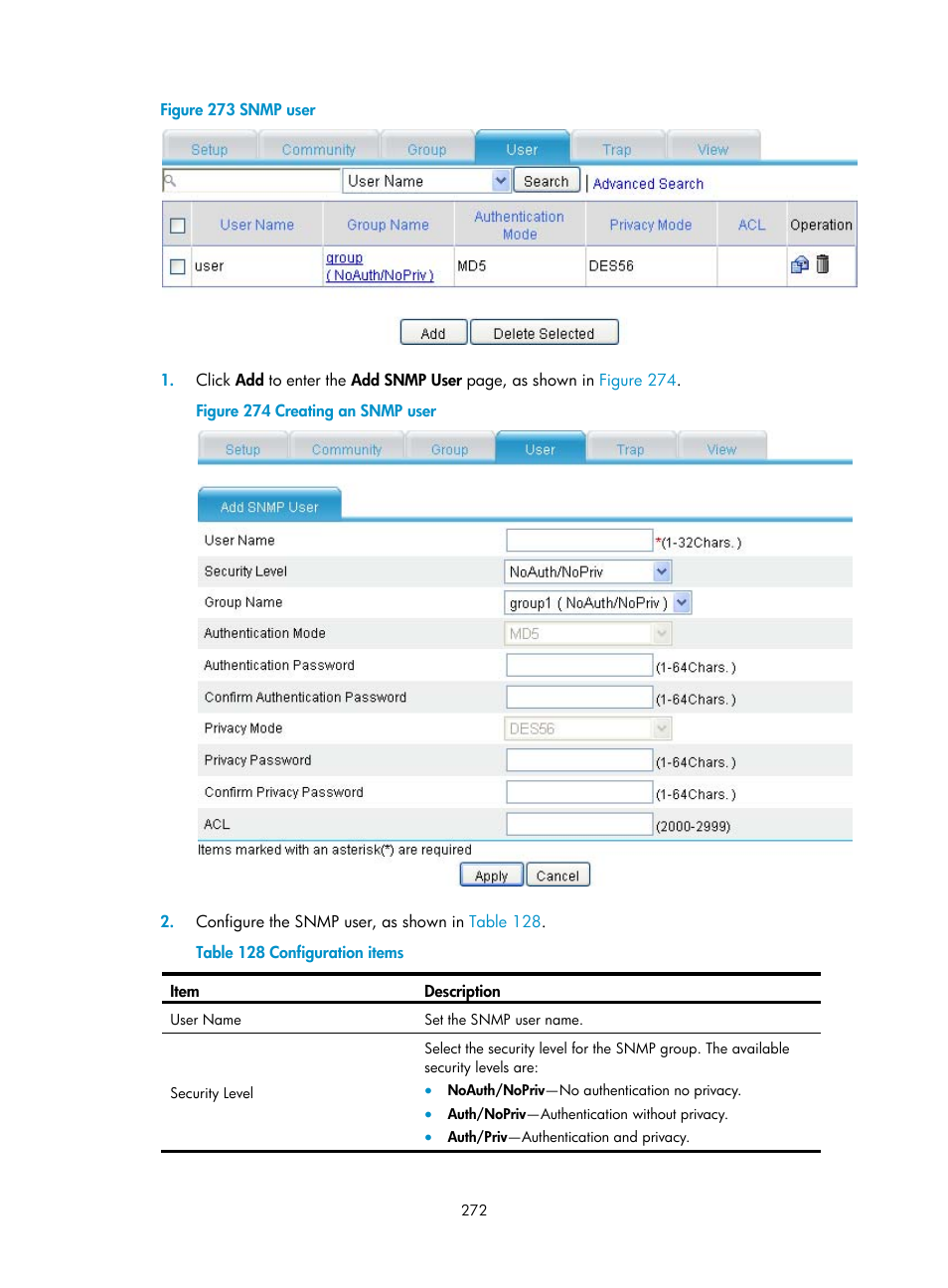 H3C Technologies H3C MSR 50 User Manual | Page 293 / 877