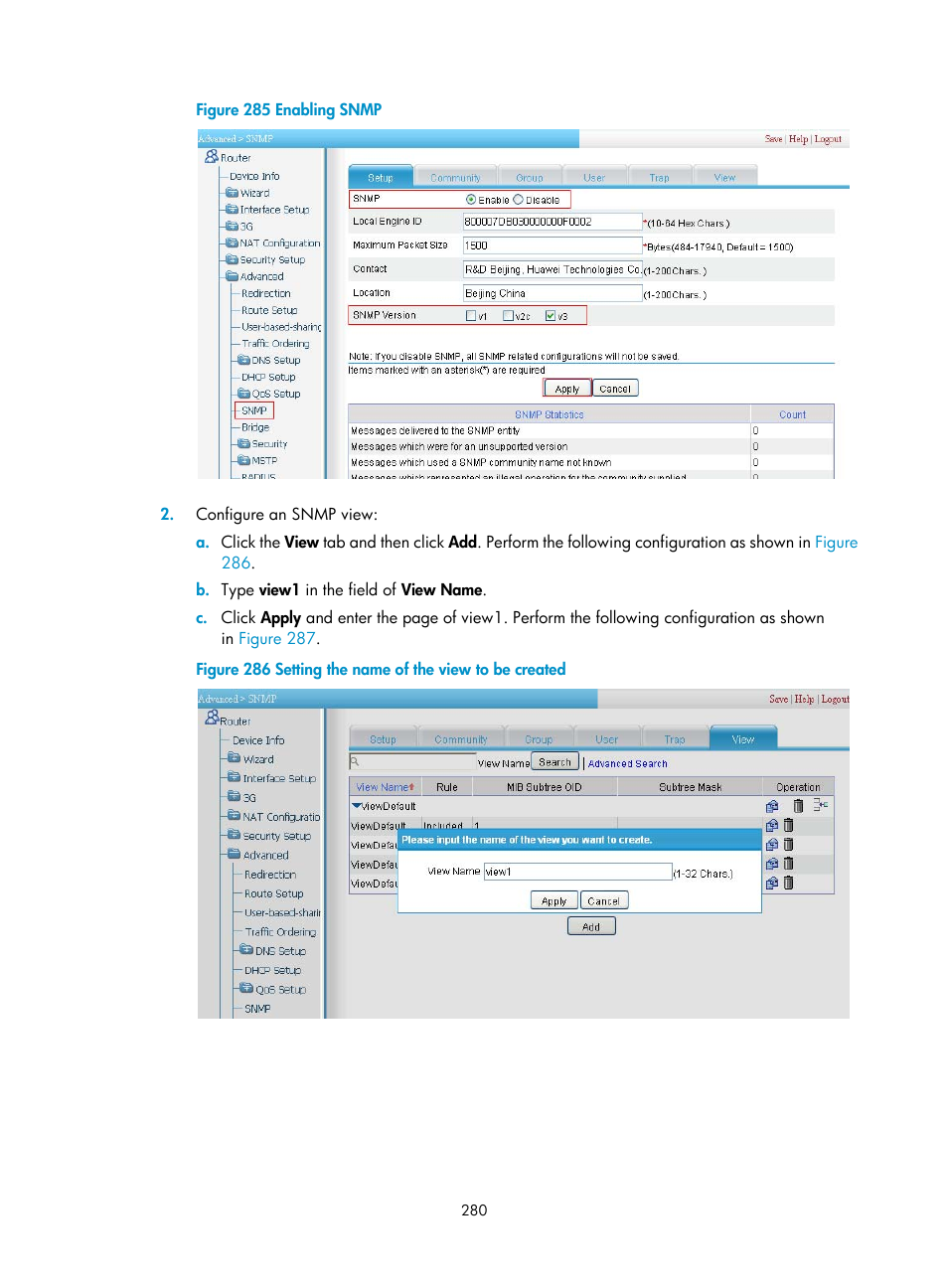 As shown in, Figure 285 | H3C Technologies H3C MSR 50 User Manual | Page 301 / 877