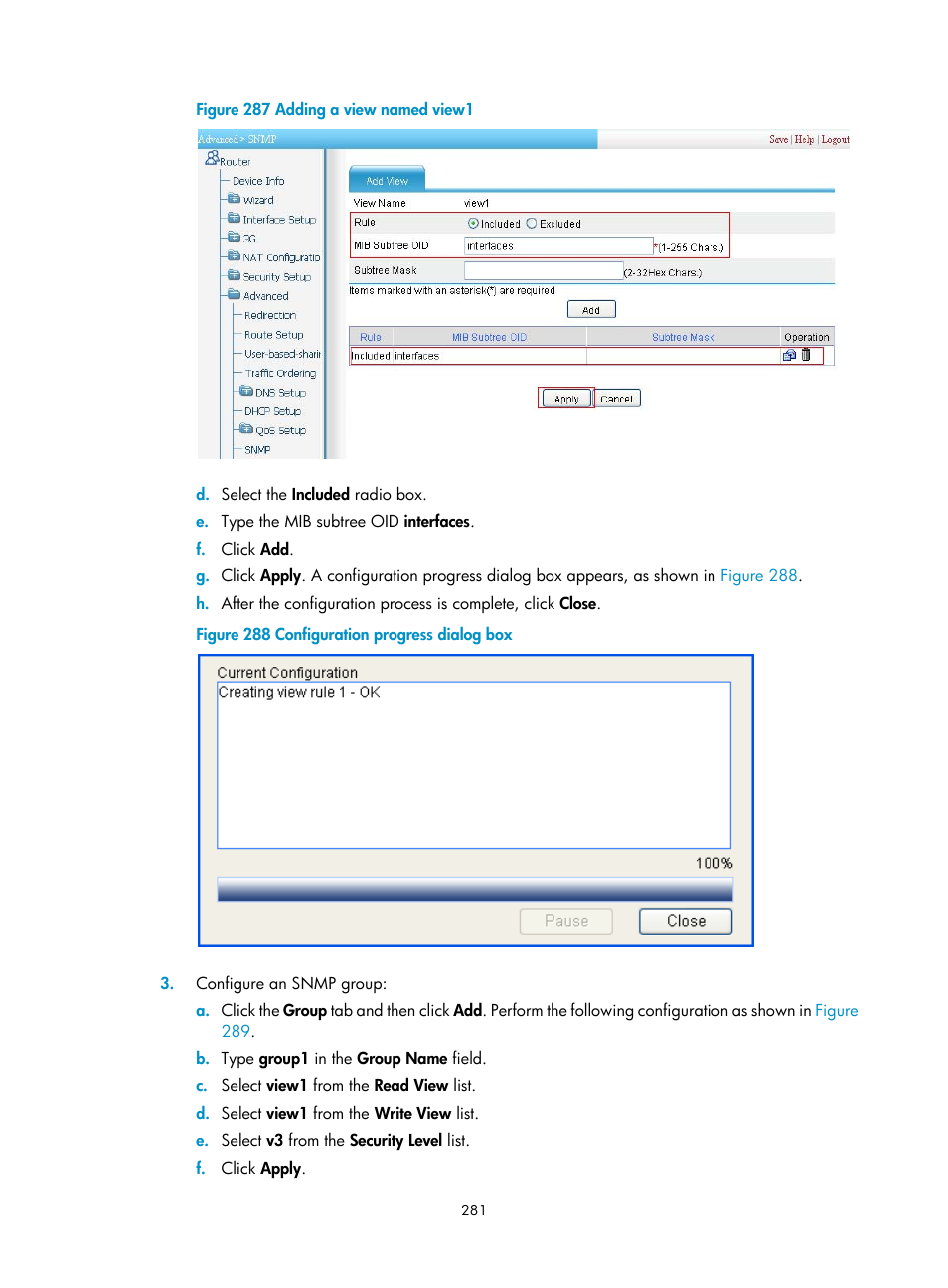 Figure 287 | H3C Technologies H3C MSR 50 User Manual | Page 302 / 877