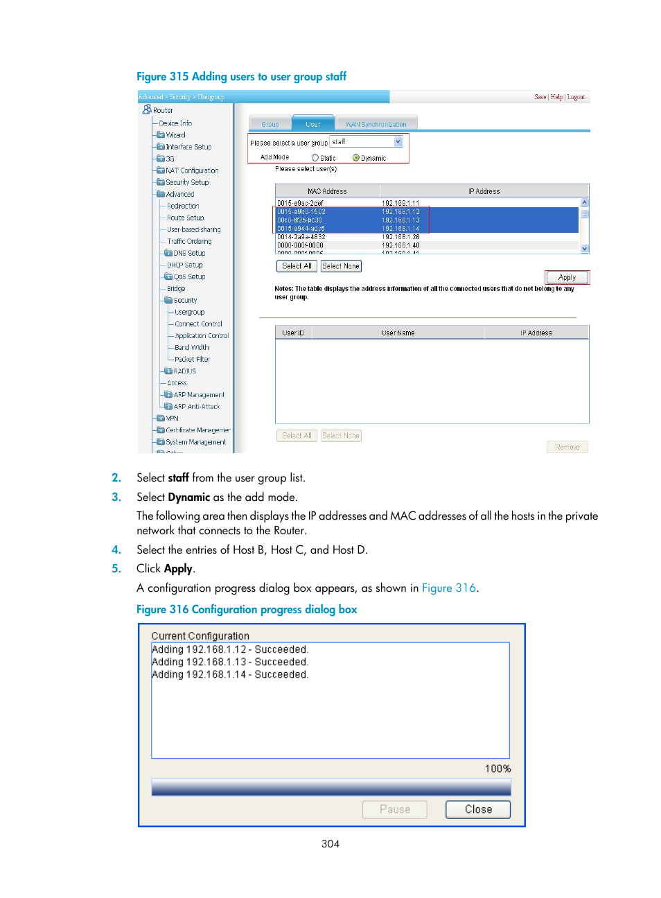 H3C Technologies H3C MSR 50 User Manual | Page 325 / 877