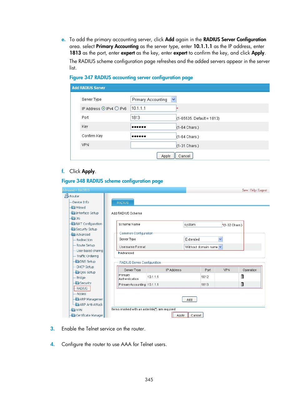 H3C Technologies H3C MSR 50 User Manual | Page 366 / 877