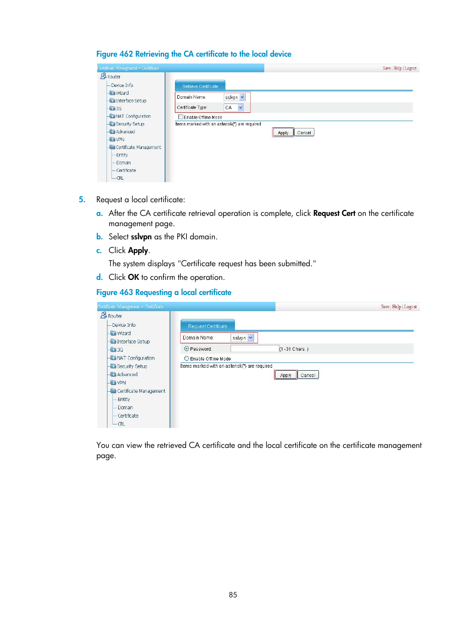 Figure 462 | H3C Technologies H3C MSR 50 User Manual | Page 470 / 877