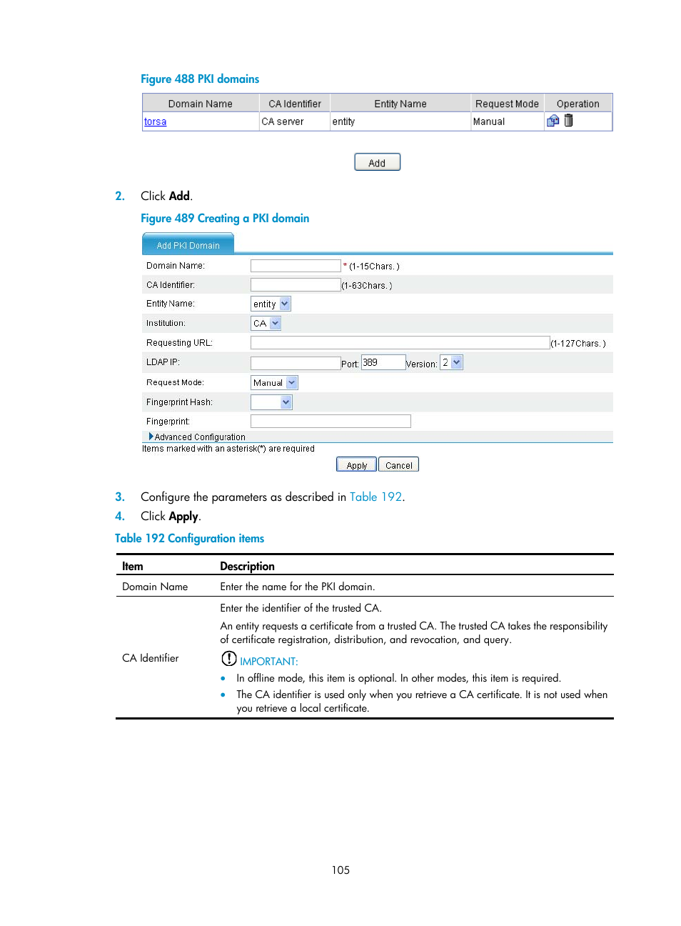 H3C Technologies H3C MSR 50 User Manual | Page 490 / 877