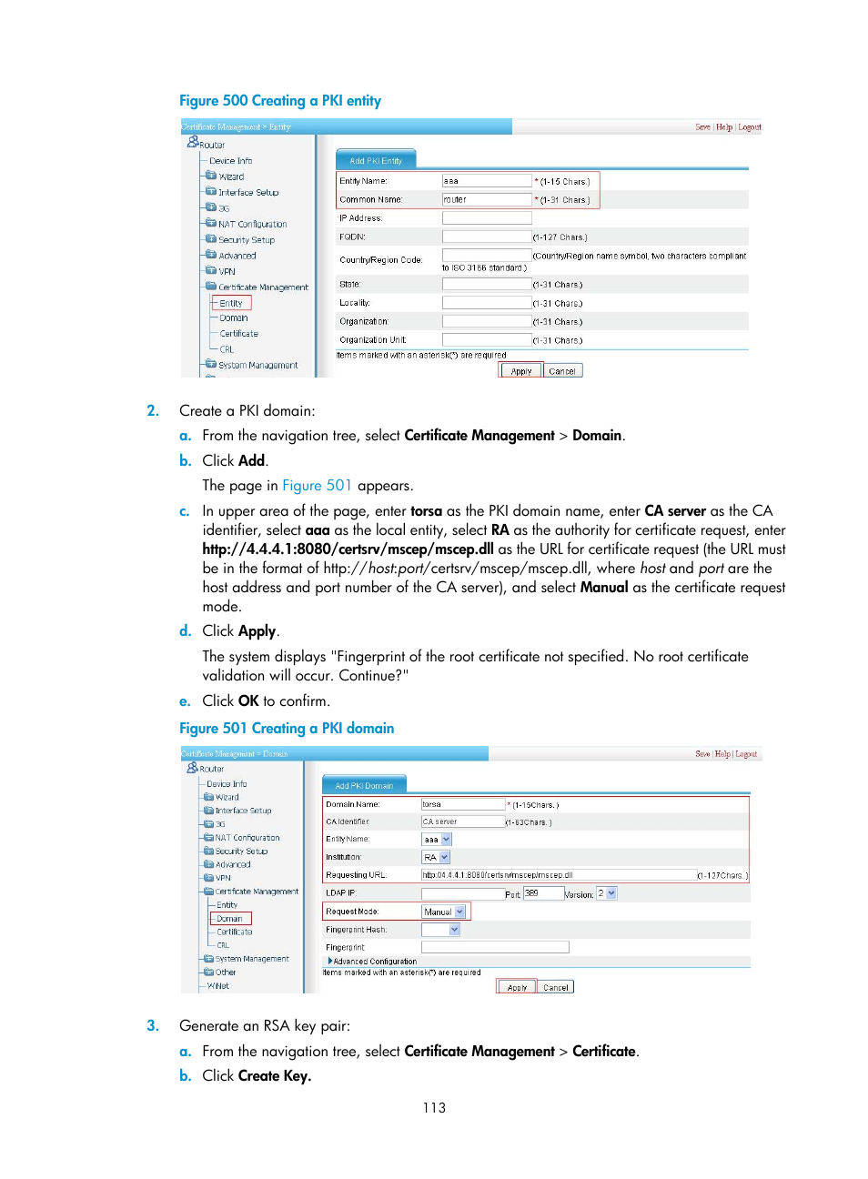 H3C Technologies H3C MSR 50 User Manual | Page 498 / 877