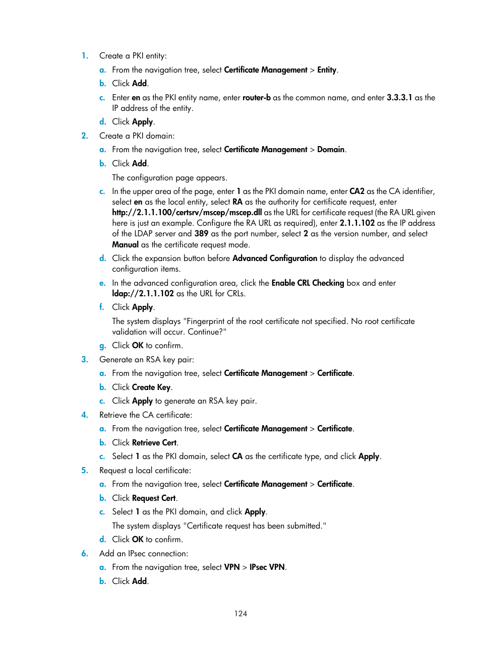 H3C Technologies H3C MSR 50 User Manual | Page 509 / 877