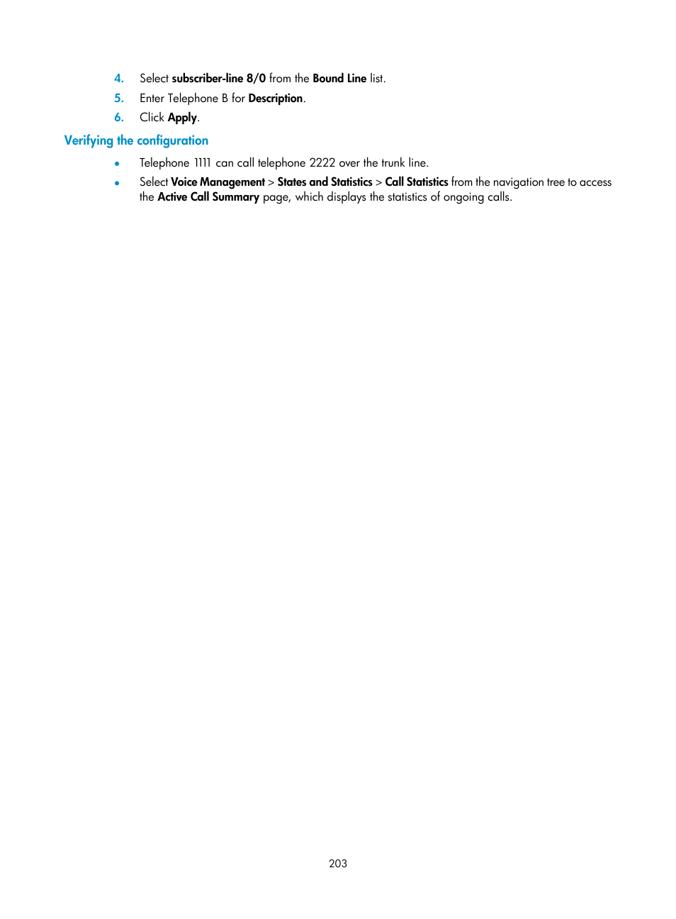 Verifying the configuration | H3C Technologies H3C MSR 50 User Manual | Page 588 / 877