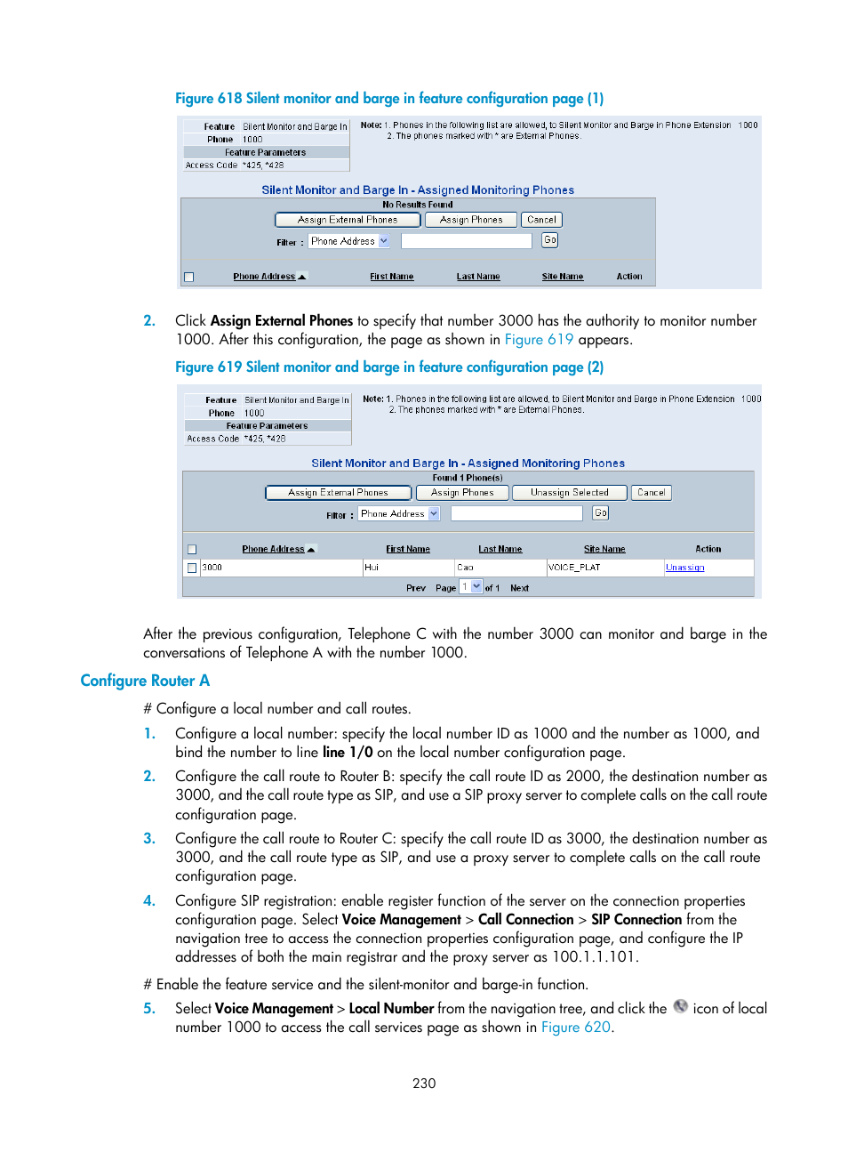 Configure router a | H3C Technologies H3C MSR 50 User Manual | Page 615 / 877