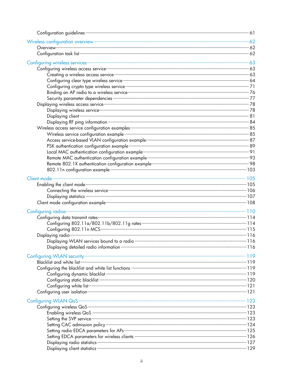 H3C Technologies H3C MSR 50 User Manual | Page 8 / 877