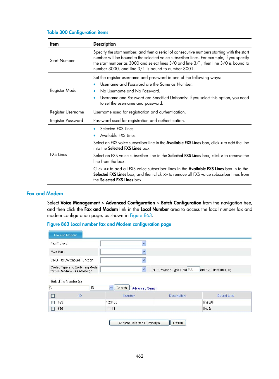 Fax and modem | H3C Technologies H3C MSR 50 User Manual | Page 847 / 877