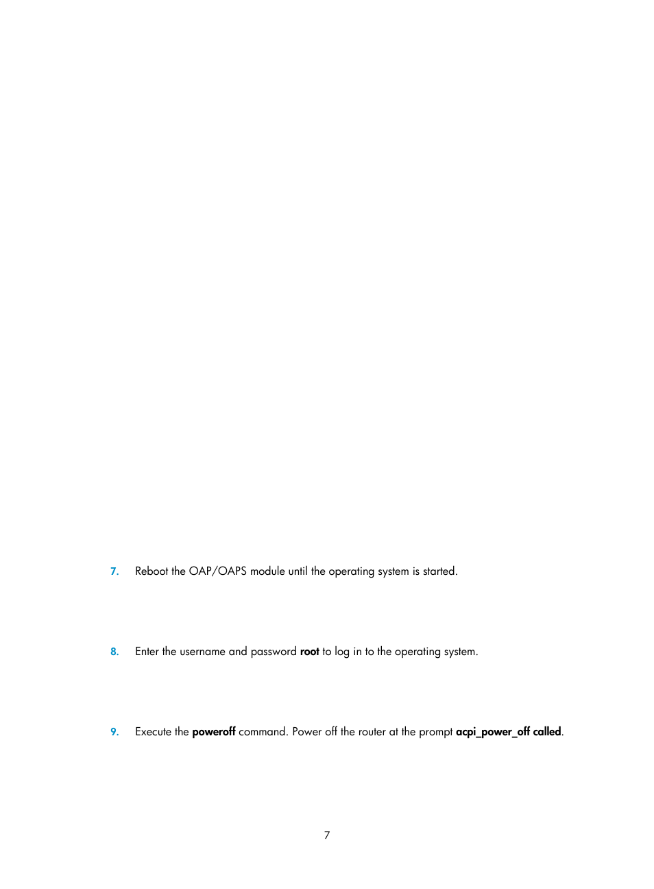 H3C Technologies H3C MSR 50 User Manual | Page 13 / 26