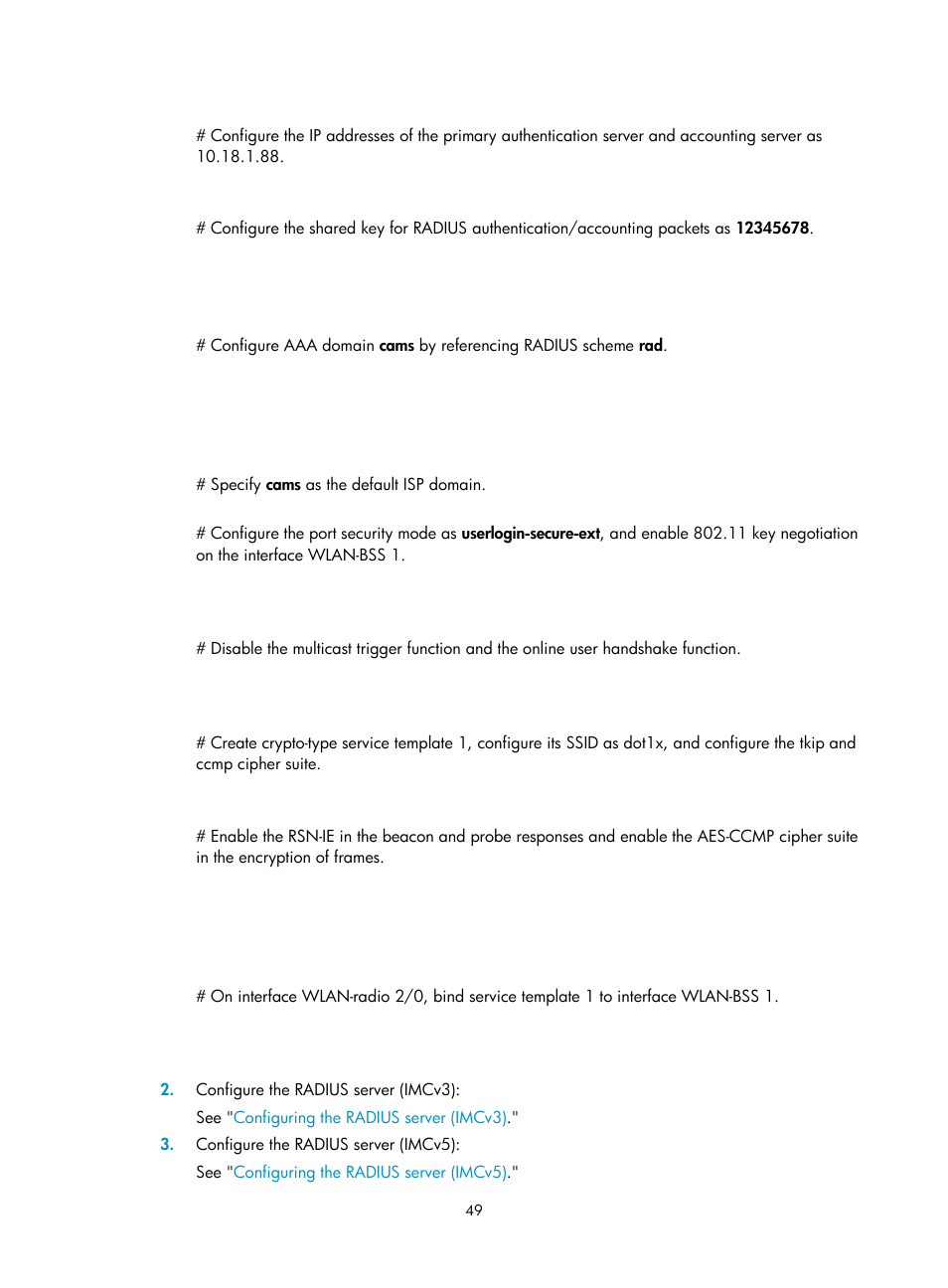 H3C Technologies H3C MSR 50 User Manual | Page 58 / 83